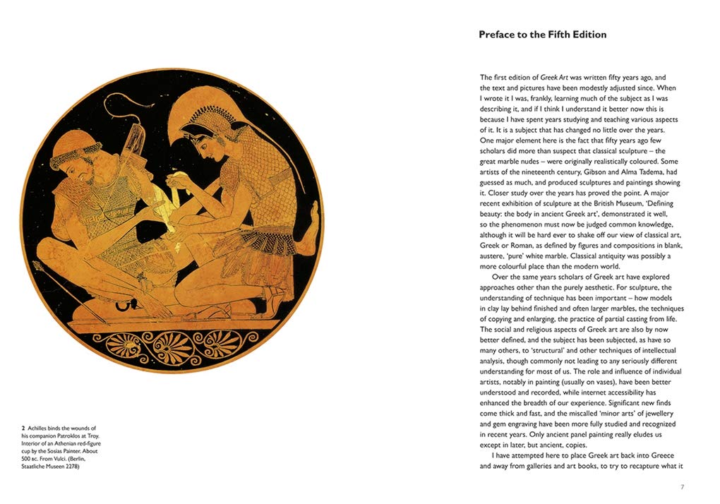 Greek Art (World of Art) - Ancient Greek Sculpture & Pottery Masterpieces for Home Decor, Gifts & Art Collections | Perfect for Living Rooms, Offices & Museums
