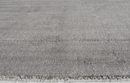 Rugs America Kendall Synthetic Area Rug 2' x 3' Silky Gray - Soft & Durable for Living Room, Bedroom, or Office Decor