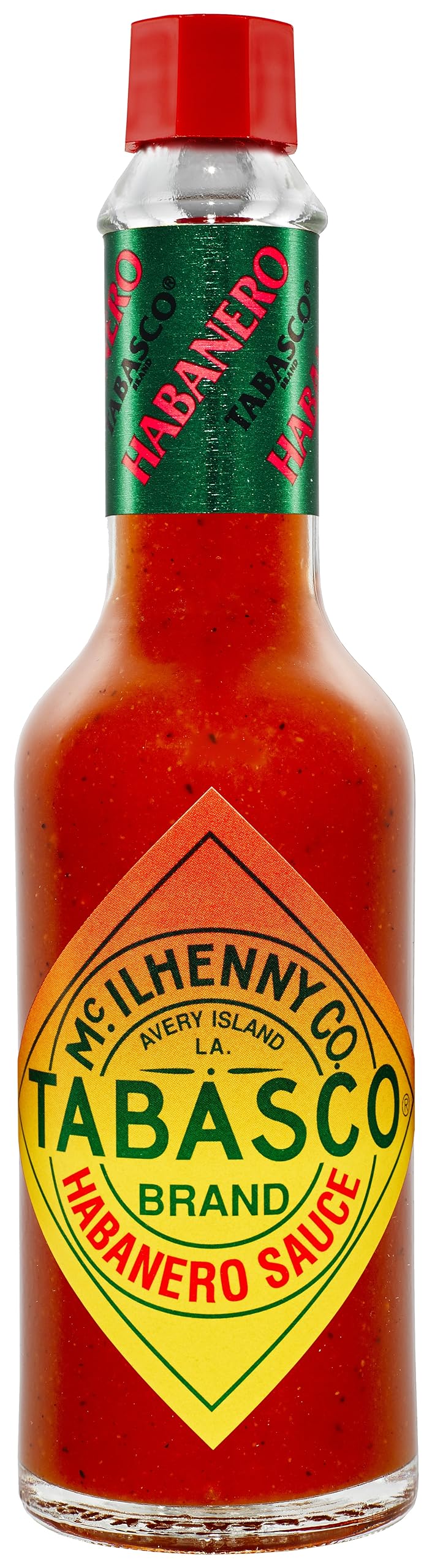 Tabasco Habanero Hot Pepper Sauce - 12 Pack (60ml Each) - Spicy Condiment for Tacos, Wings & Bloody Mary Cocktails