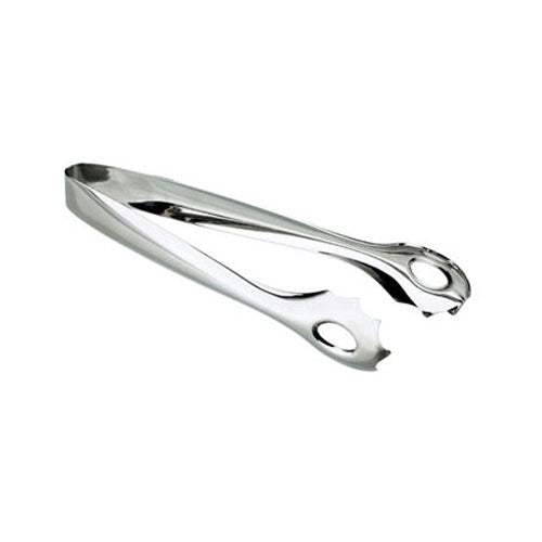 Browne 57540 Eclipse Bar Tongs 7-Inch Stainless Steel Professional Bartender Tools - Perfect for Mixing Cocktails, Serving Ice, and Garnishing Drinks at Bars, Restaurants, and Home Parties