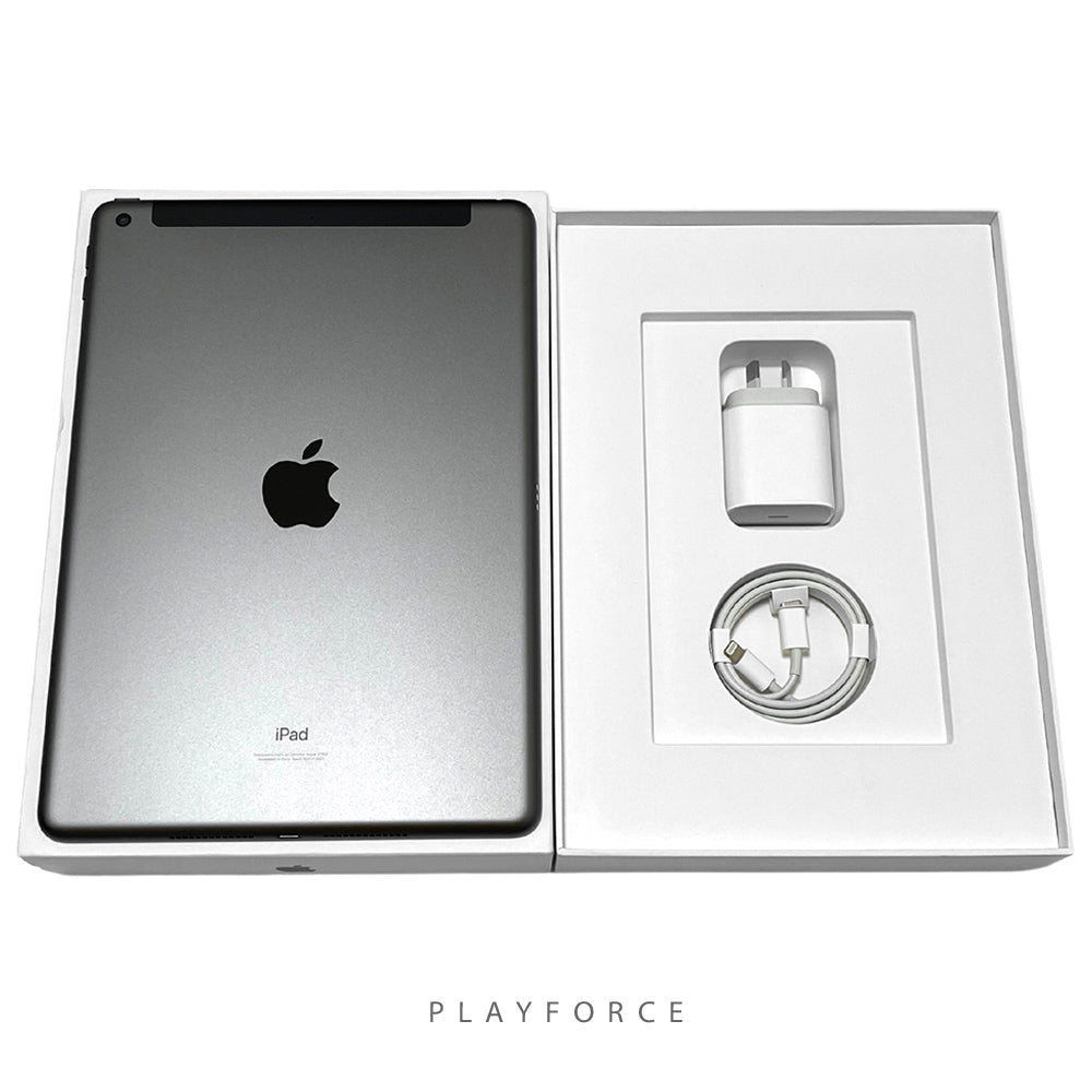 Apple iPad 9th Generation 256GB WiFi + Cellular - Space Gray (Latest Model) - Perfect for Work, Study & Entertainment On-The-Go