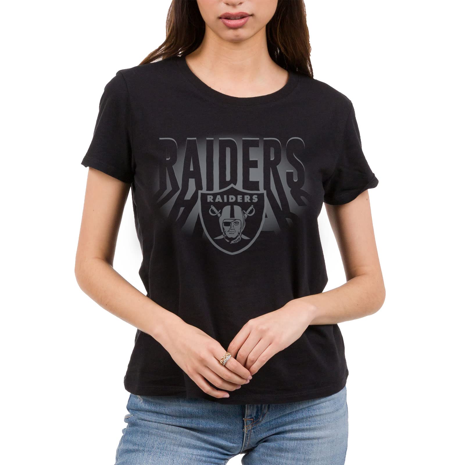 **NFL Women's Short Sleeve Fan Shirt – Officially Licensed Team Apparel by Junk Food Clothing | Game Day, Casual Wear & Sports Fashion**