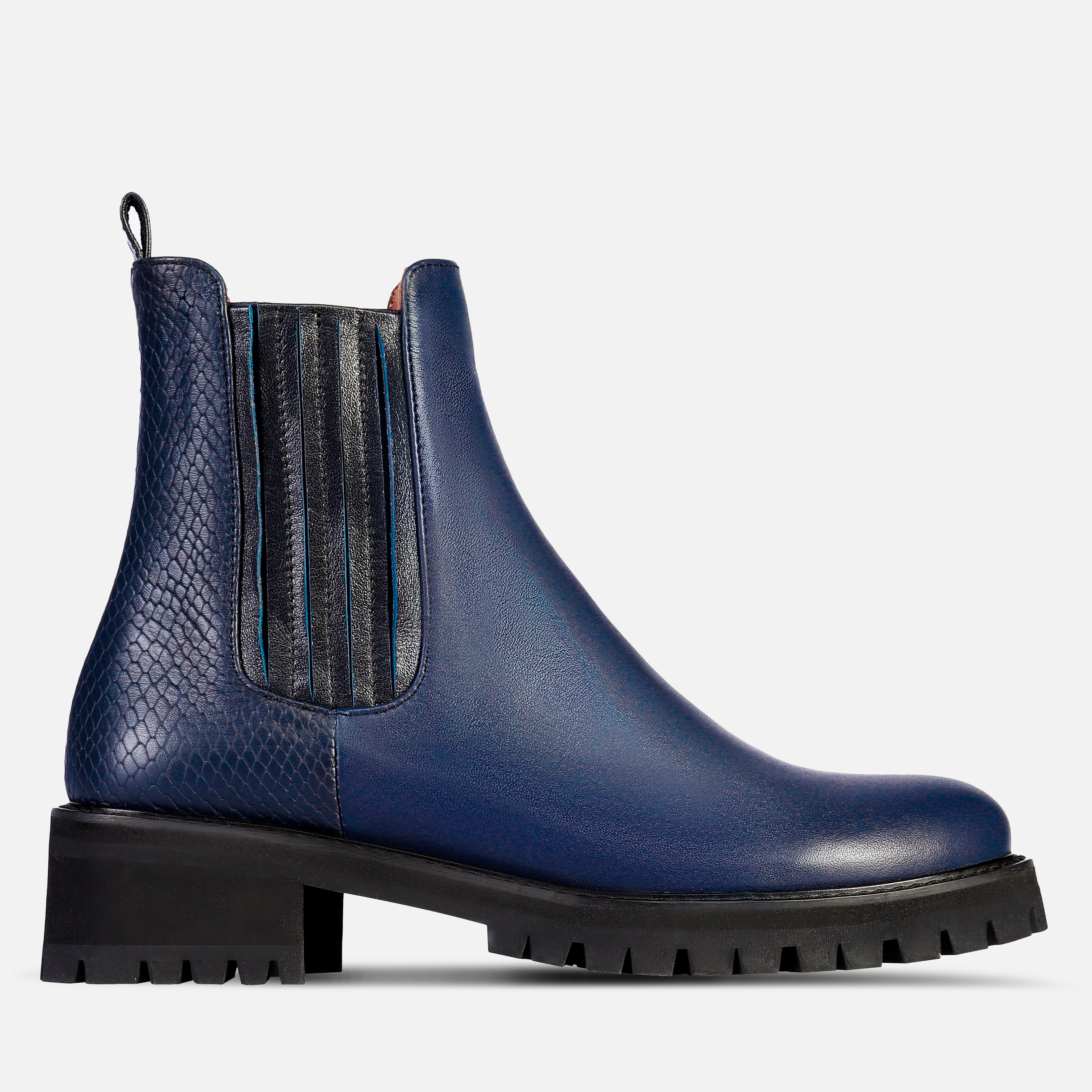 Lamont Chelsea Boots for Men & Women - Waterproof Leather Ankle Boots with Elastic Side Gussets - Stylish & Comfortable for Casual, Work, and Outdoor Wear