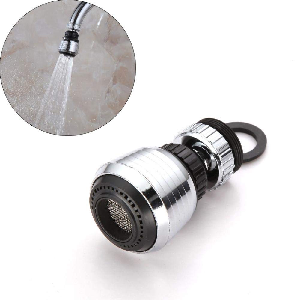High-Efficiency Stainless Steel Water Saving Faucet Aerator - Adjustable Flow Diffuser Nozzle with Filter for Kitchen & Bathroom Sink - Eco-Friendly Water Conservation for Home and RV Use