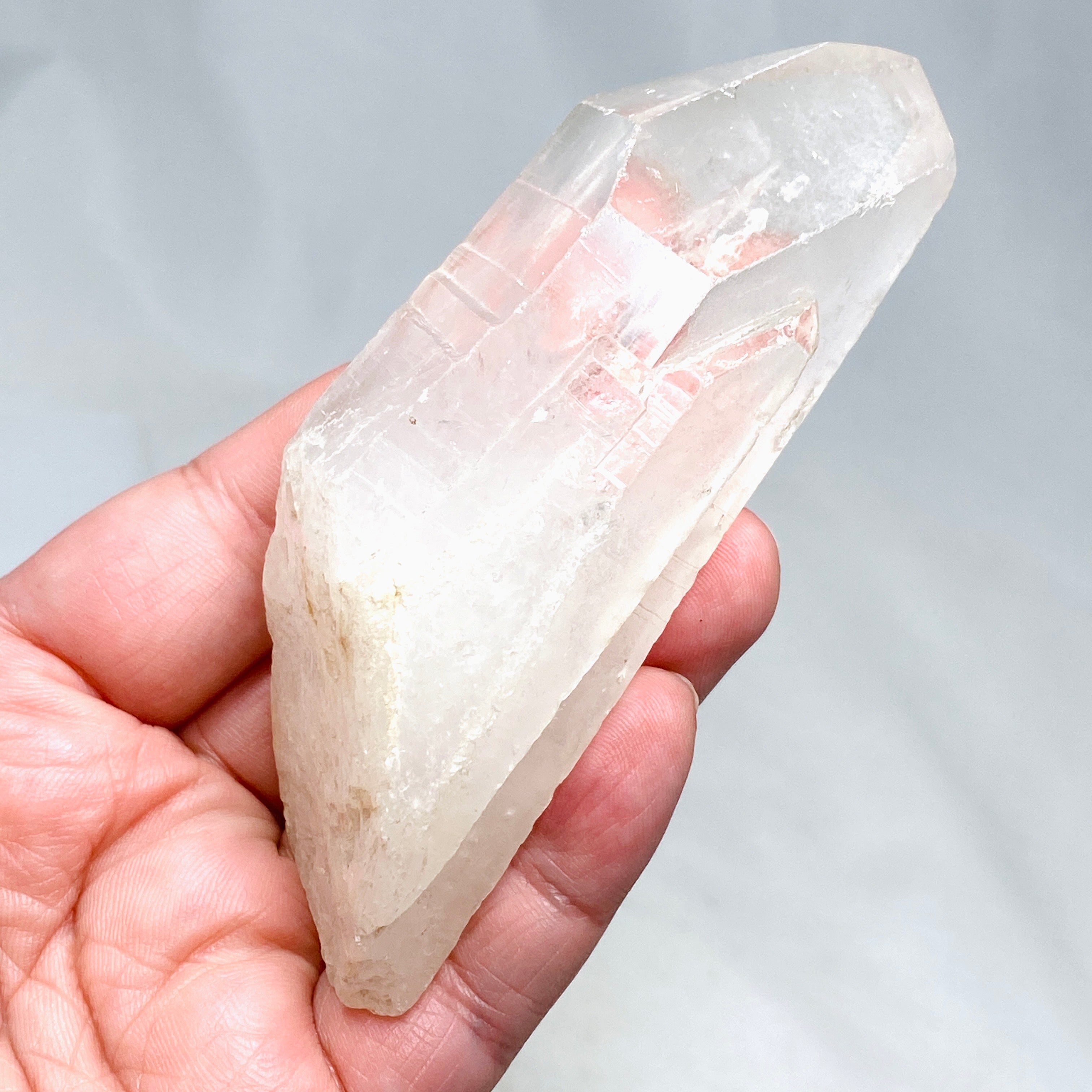 Natural Clear Quartz Crystal CQ07 - Healing Stone for Meditation, Energy Cleansing & Home Decor