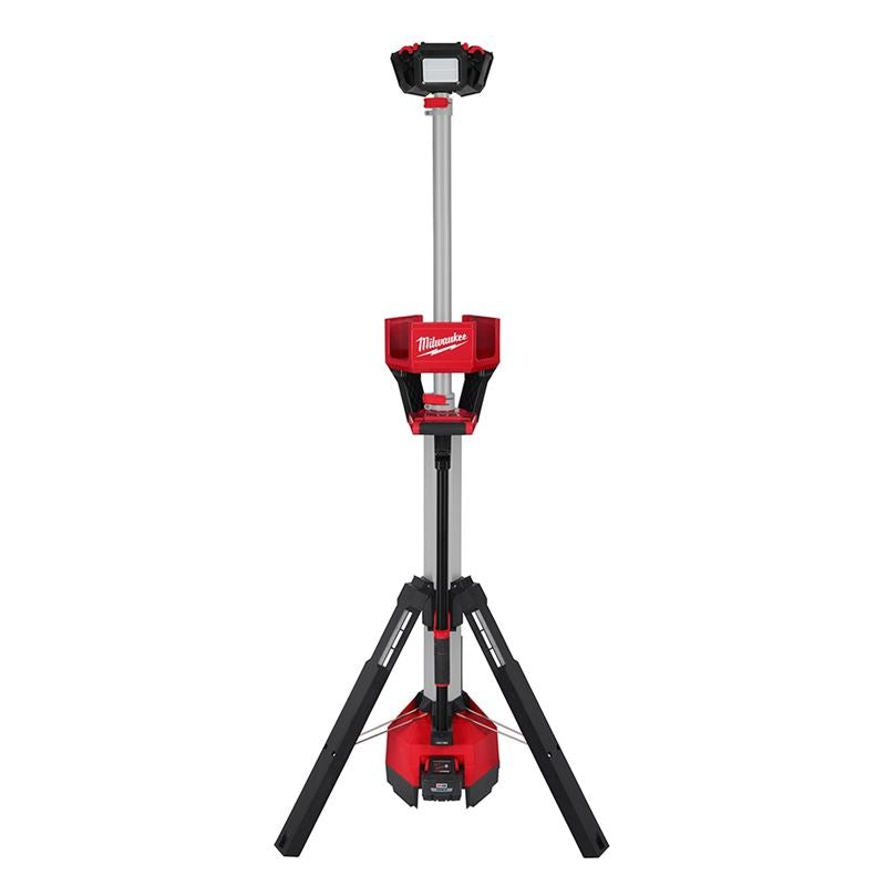 M18 18V Lithium-Ion Cordless ROCKET Tower Light & Charger Kit (2136-21) - Perfect for Construction Sites, Emergency Lighting, and Outdoor Work Areas