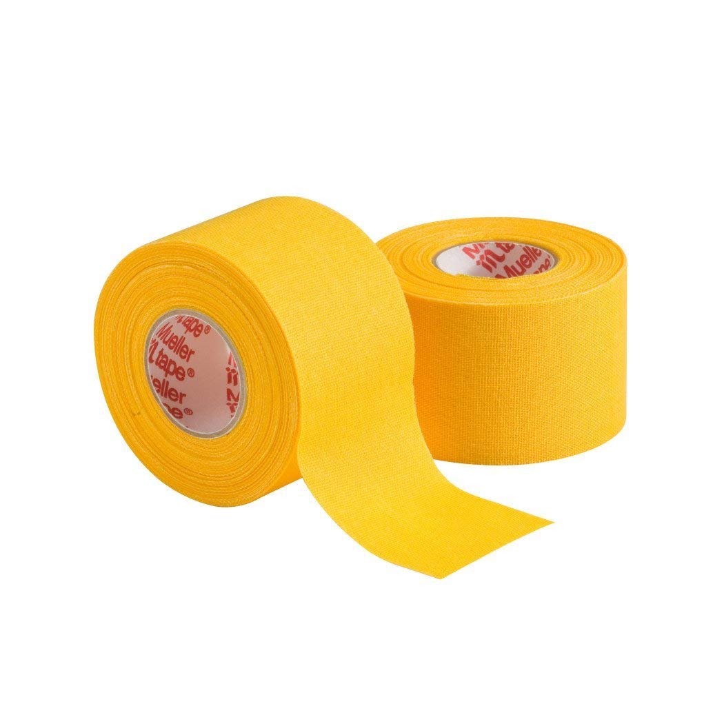 Mueller M-Tape 1.5 Inch x 10 Yards Gold Adhesive Tape - 32 Rolls Pack for Crafts, DIY Projects, Gift Wrapping, and Home Decor