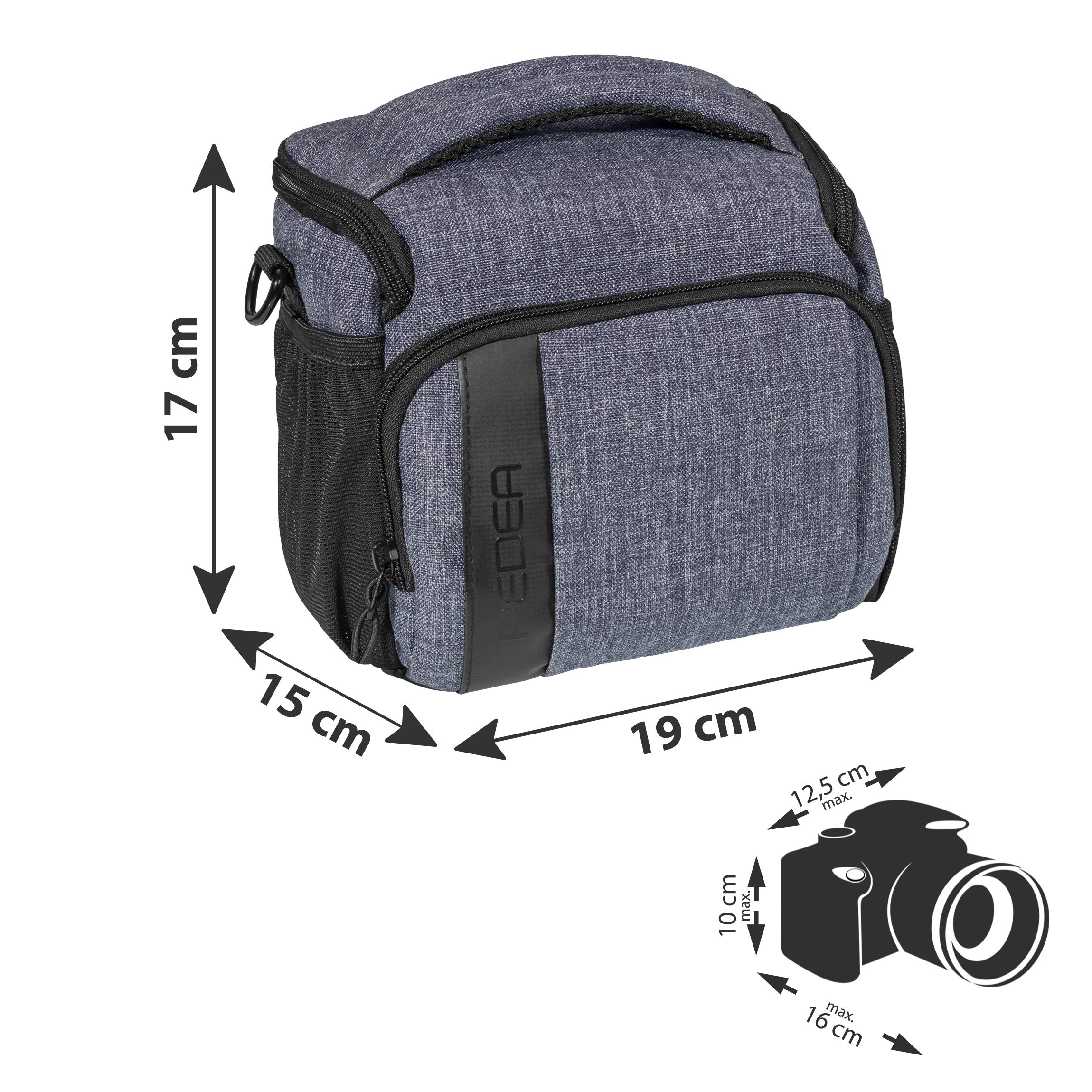 Premium Camera Case for Canon EOS M3, 30D, 50D, 400D, 450D, 100D, 1000D, Nikon D5500 & Sony Alpha 6000 - Durable DSLR Bag for Travel, Hiking and Photography Outdoors