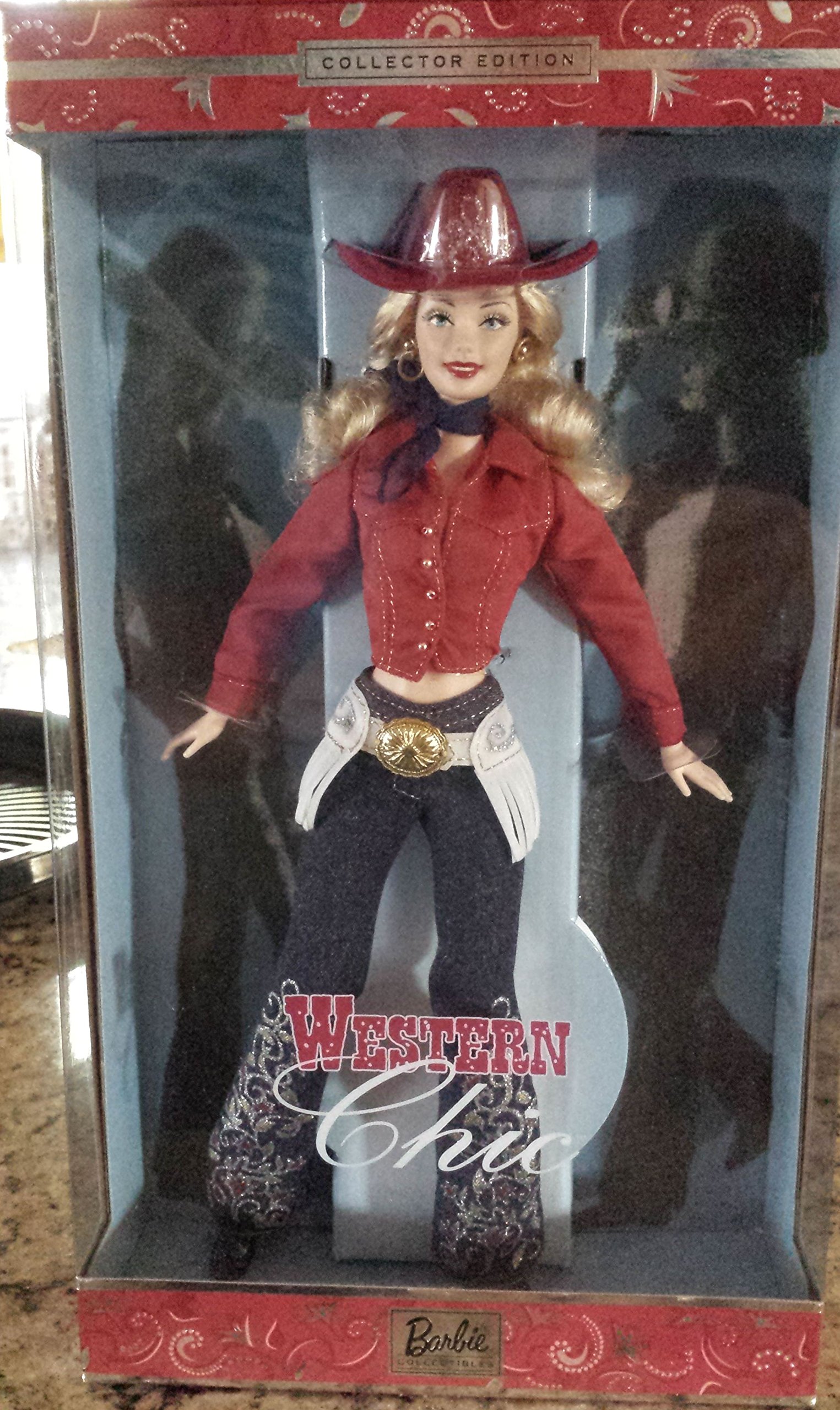 Western Chic Barbie Doll - Fashion Doll with Cowgirl Outfit & Accessories | Perfect for Collectors, Gifts, and Western-Themed Play