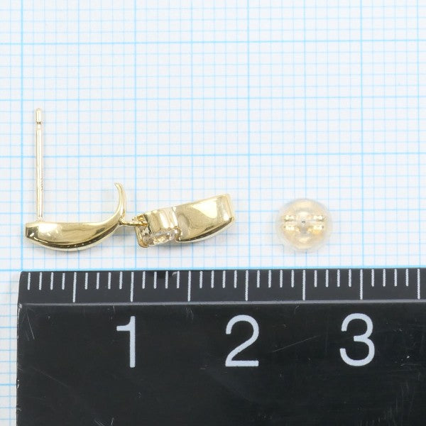 18K Yellow Gold Diamond Stud Earrings for Women - Elegant & Timeless Jewelry Gift for Anniversary, Wedding, or Special Occasions