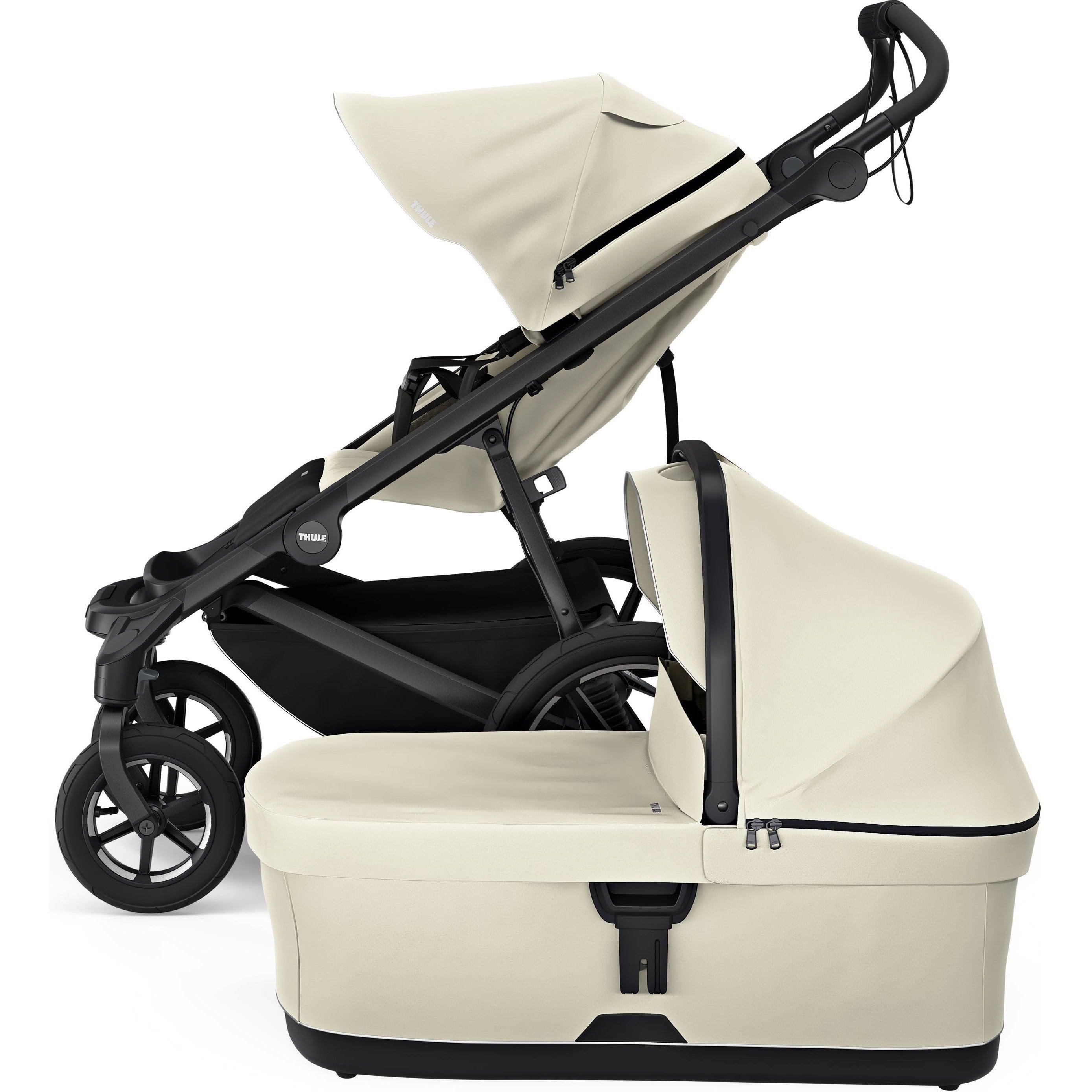 Thule Bassinet for Babies - Lightweight, Portable & Safe Infant Travel Bed - Perfect for Camping, Road Trips & Airplane Travel