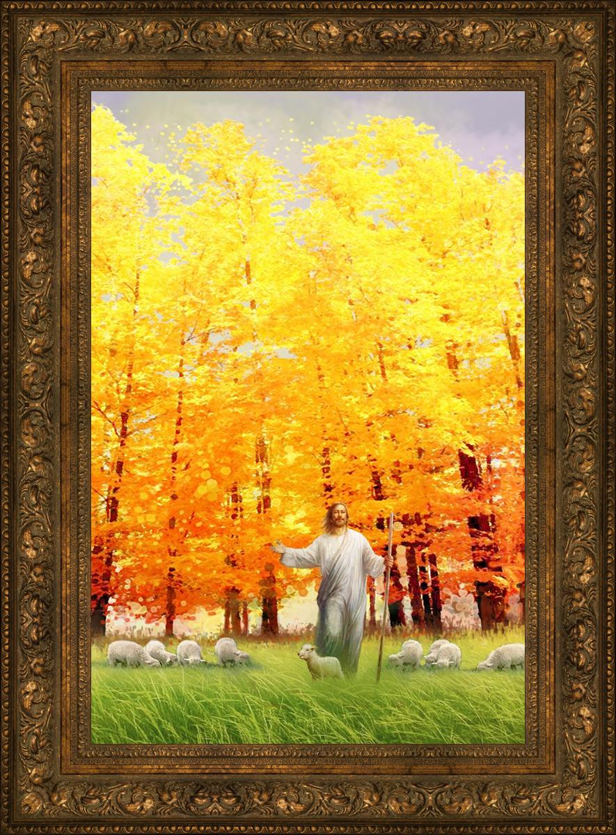 Autumn Breeze By Yongsung Kim - Premium Korean Wall Art Print for Home & Office Decor - Perfect for Living Room, Bedroom, and Gift Giving