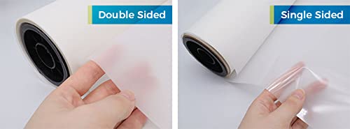 Premium DTF Film 17in x 328ft Roll - Single Sided Rough DTF Transfer Film for T-Shirt Printing, DIY Custom Apparel, Garment Decoration - Perfect for T-Shirts, Hoodies, Bags & Home Decor Projects