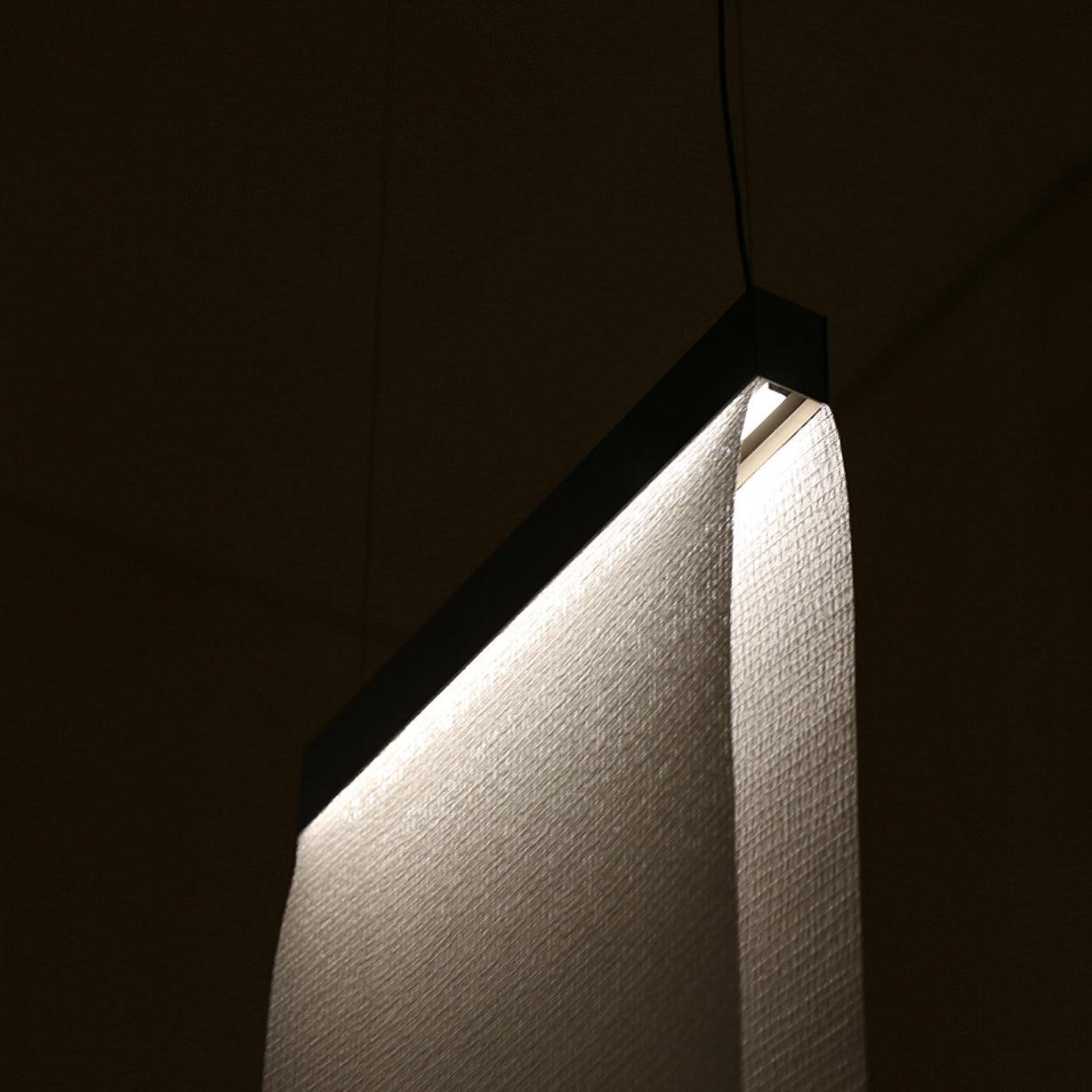 Stylish Curtain Pendant Lamp - Modern Hanging Light Fixture for Living Room, Bedroom & Dining Room Decor - Perfect for Home, Office and Cafe Lighting
