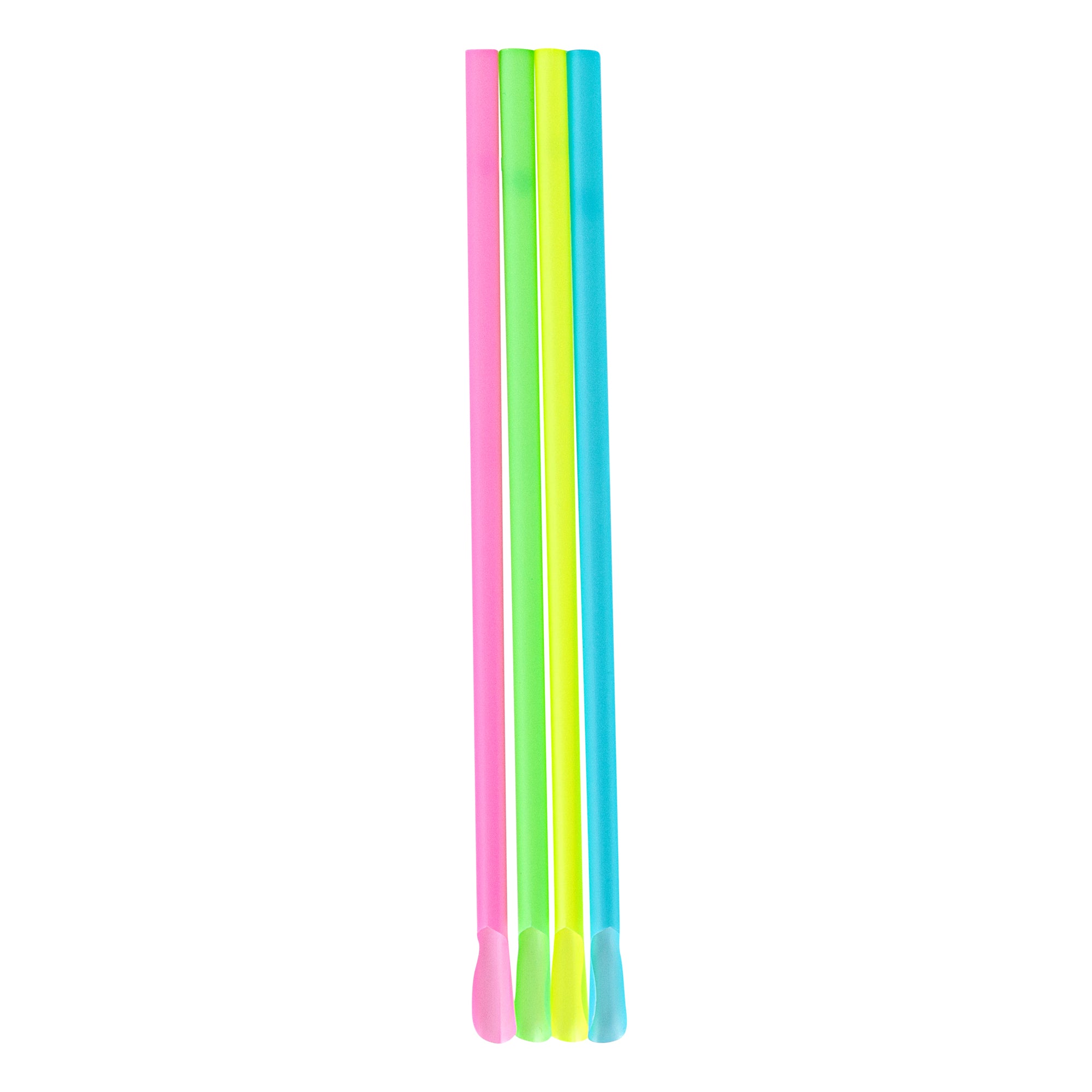 Eco-Friendly Compostable PLA Plastic Spoons and Straws - 1000 Count Box, Unwrapped, Biodegradable Cutlery for Parties, Picnics & Takeout | Basic Nature Assorted Utensils