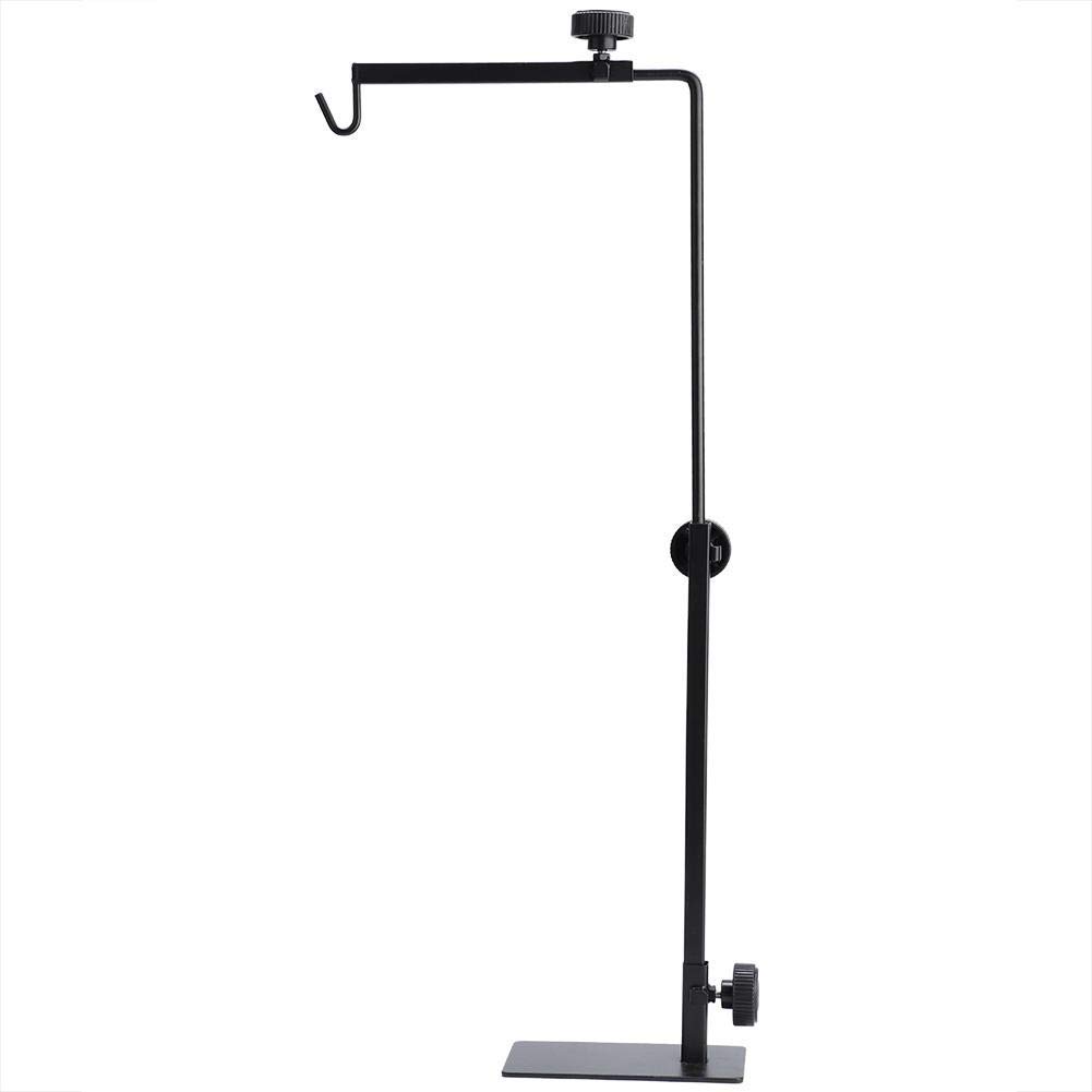 Adjustable Reptile Lamp Stand - Portable Terrarium Light Bracket with Dome Support for Reptile Glass Enclosures | Perfect for Bearded Dragons, Snakes & Lizards Habitat Heating