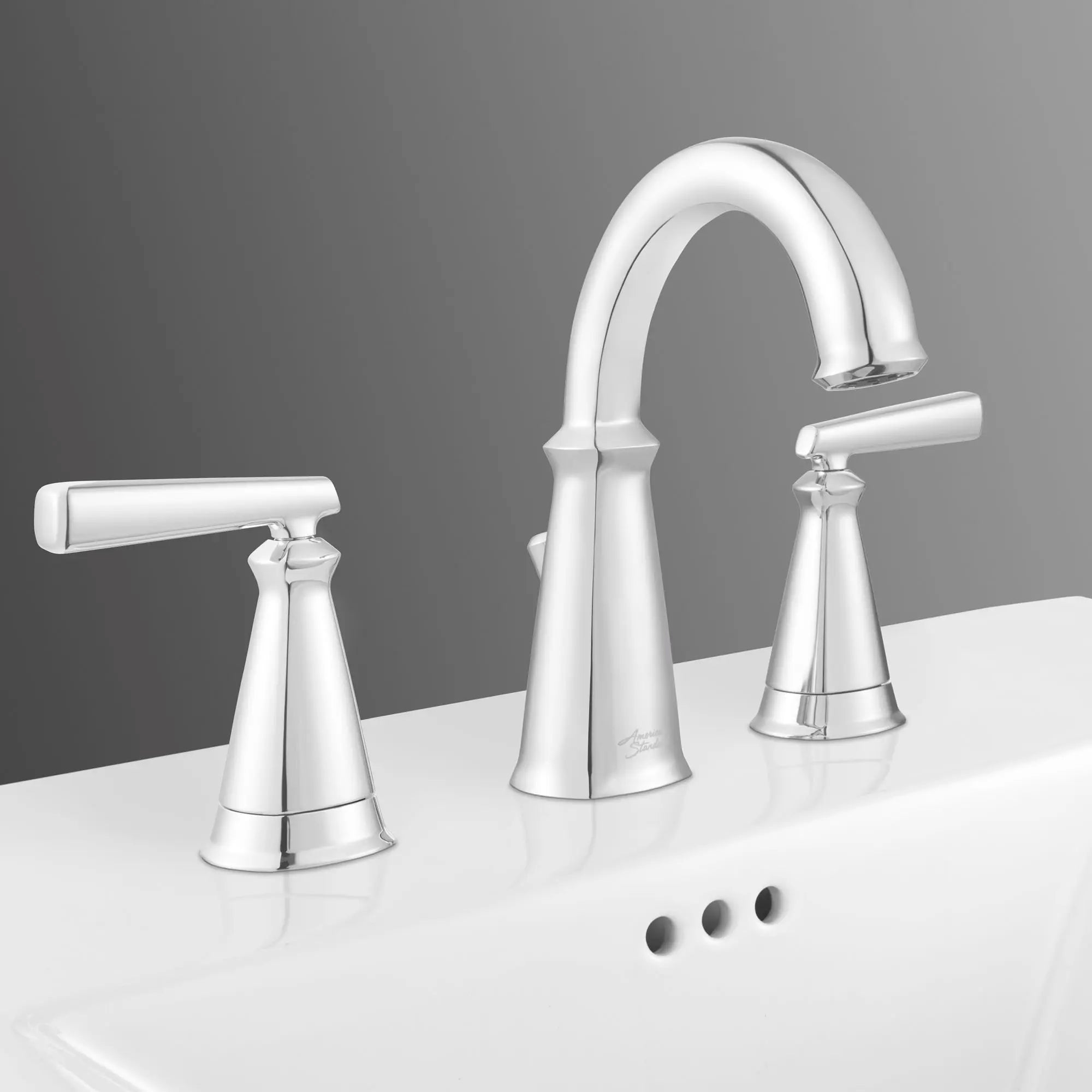 Edgemere 4 Inch Centerset Pedestal Sink Top and Leg Set - White Ceramic Bathroom Vanity for Small Space, Perfect for Powder Room or Half Bath Installation