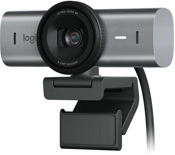 Logitech MX Brio 705 4K Webcam for Business - Ultra HD Video Conferencing, Noise Cancelling Mic, HDR - Perfect for Remote Work, Zoom Meetings & Online Classes