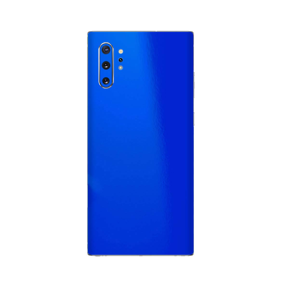 SopiGuard Samsung Galaxy Note 10+ Plus Case Skin - Edge-to-Edge Vinyl Sticker Back Panel Cover (3M Gloss Fire Blue) - Perfect for Protection & Personalization