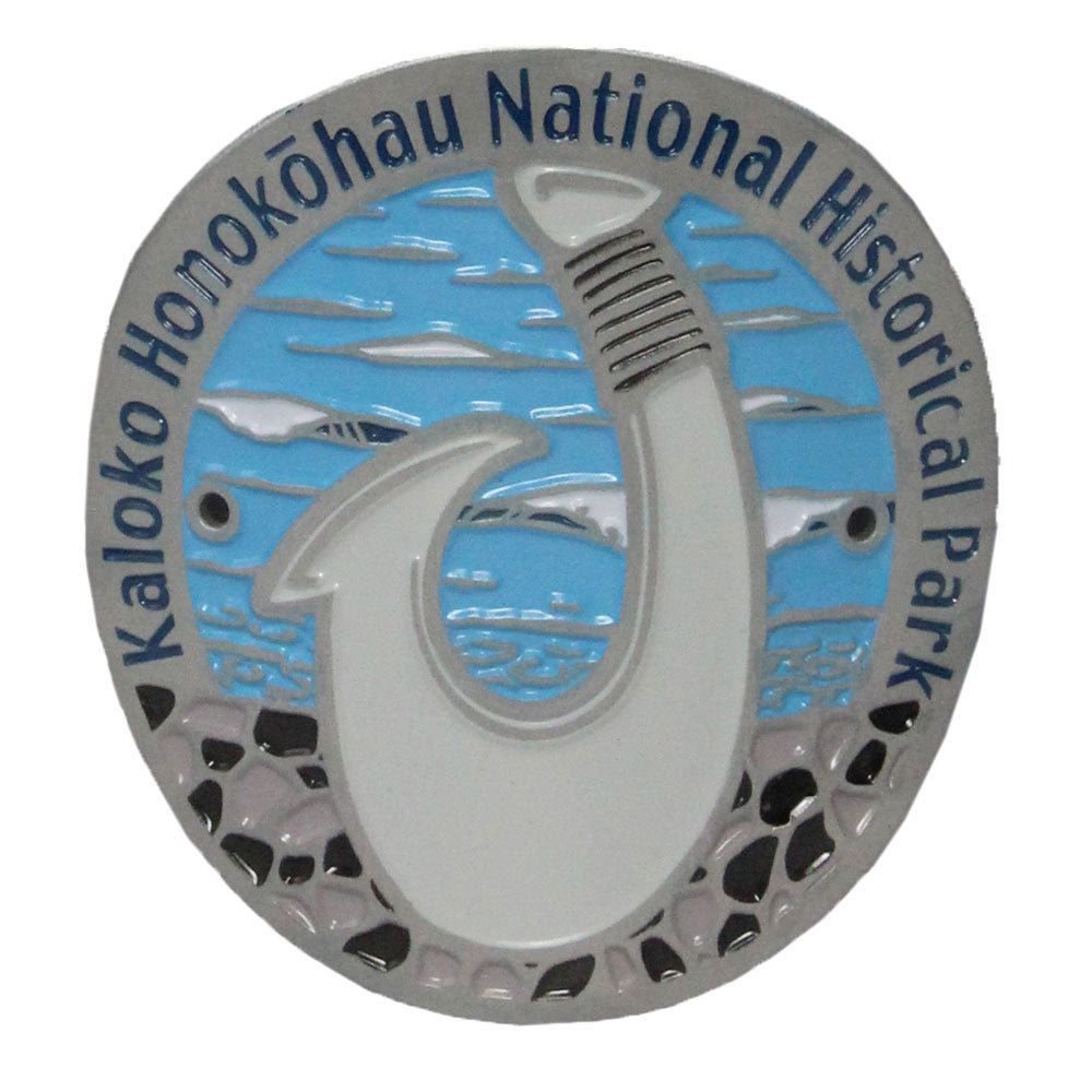 Kaloko Honokōhau National Historical Park Hiking Medallion - Collectible Souvenir for Hikers & Outdoor Enthusiasts | Perfect for Backpacks, Hiking Gear & National Park Memorabilia