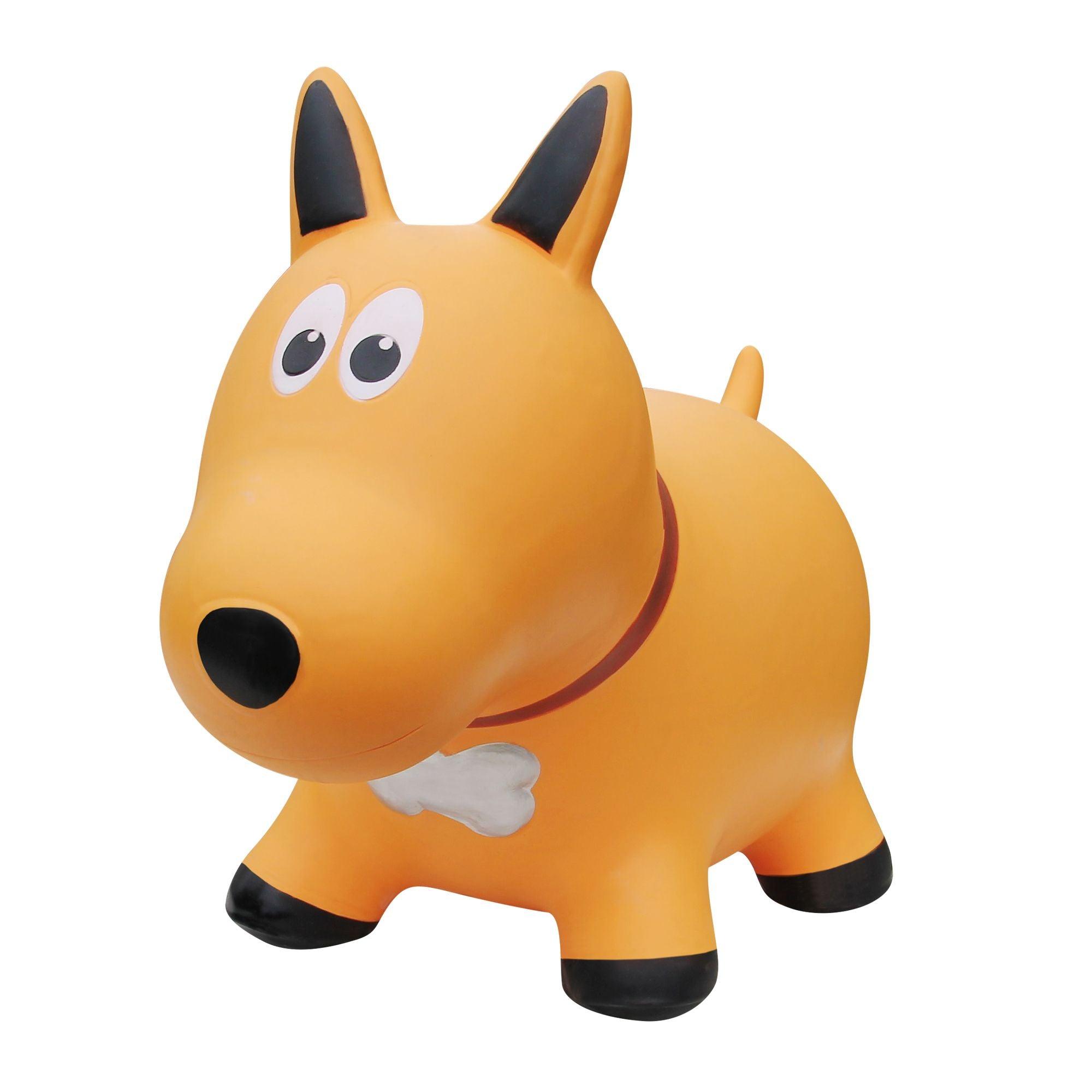 Hoppertown Inflatable Hopper Animals - Bouncy Jumping Toy for Kids, Outdoor Play, Birthday Parties & Backyard Fun