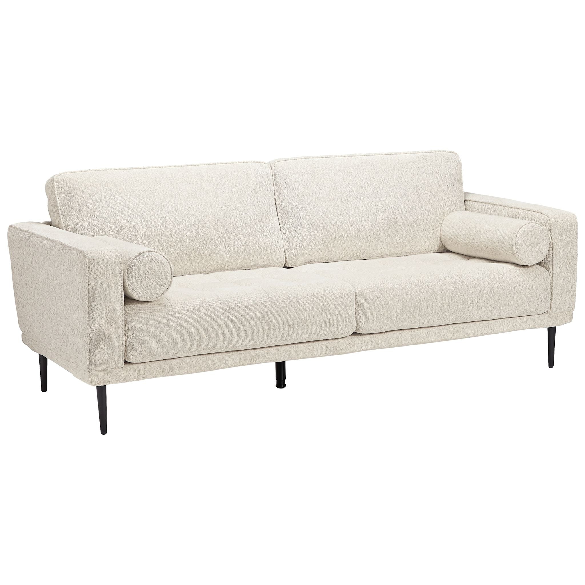 Calderon White Sofa - Modern Living Room Furniture for Home & Office Comfort