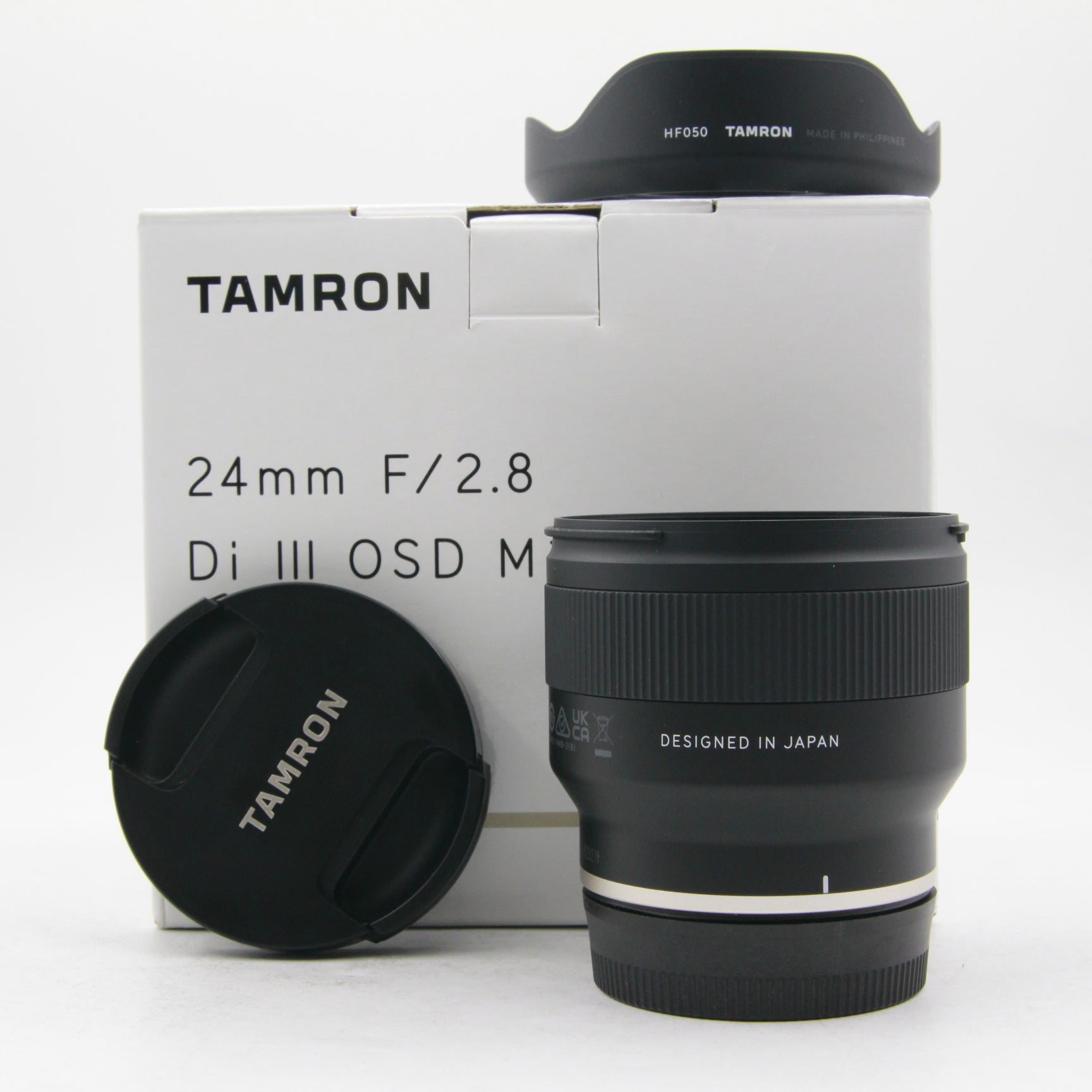 Tamron 24mm f/2.8 Di III OSD M 1:2 Lens for Sony E Mount - Open Box Deal - Perfect for Portrait, Street & Low-Light Photography