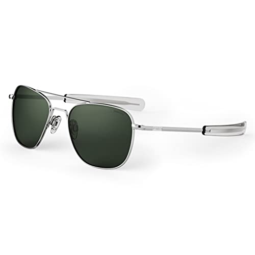 Bright Chrome / Agx Green Non-polarized 52mm