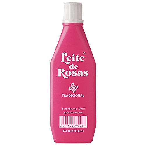 Natural Rose Milk Deodorant & Makeup Remover - 100ml for Women, Gentle Skin Care, Fresh Fragrance | Perfect for Daily Use, Travel & Gym