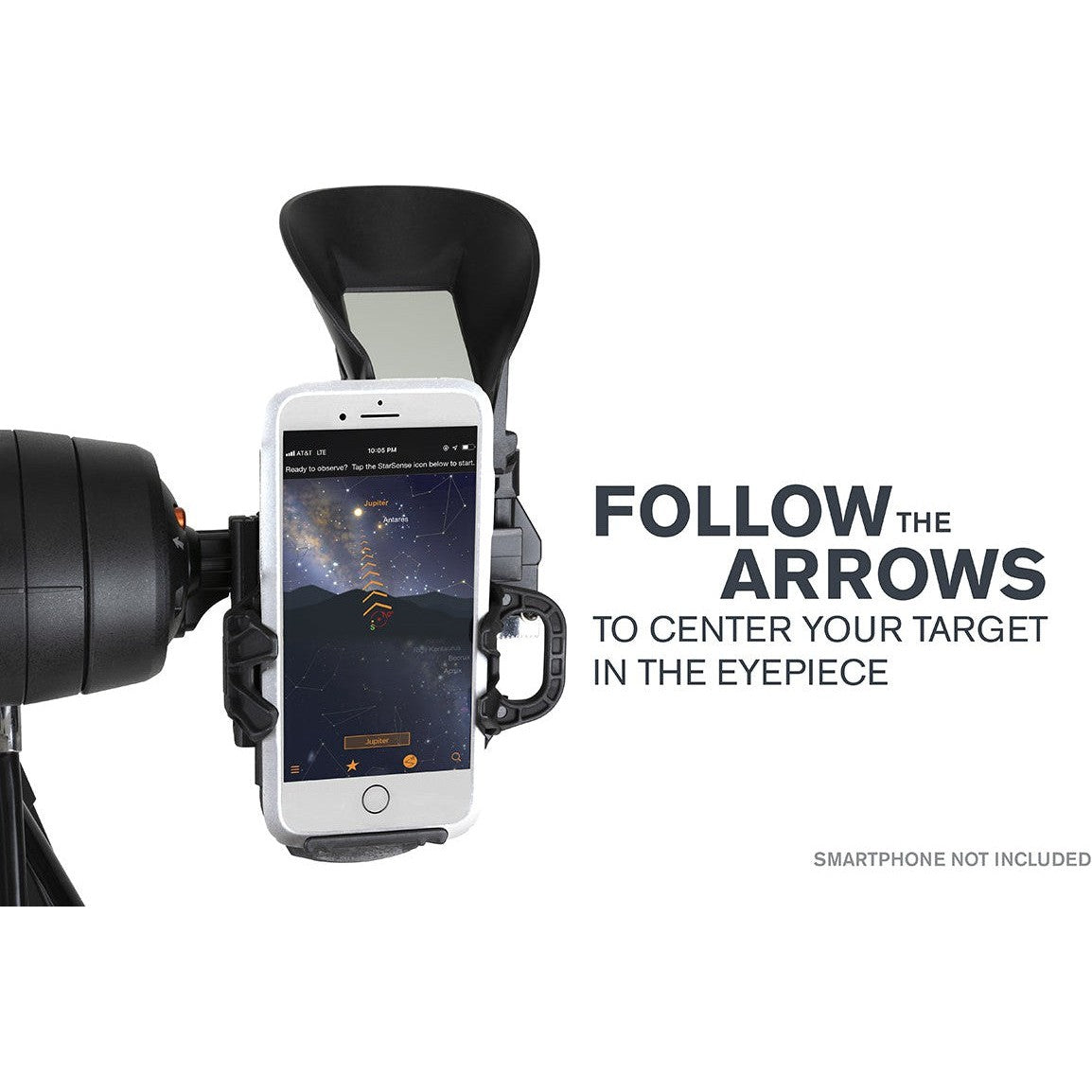 StarSense Explorer DX 130AZ Smartphone App-Enabled Newtonian Reflector Telescope for Astronomy Beginners - Stargazing, Moon Observation & Astrophotography for Kids & Adults