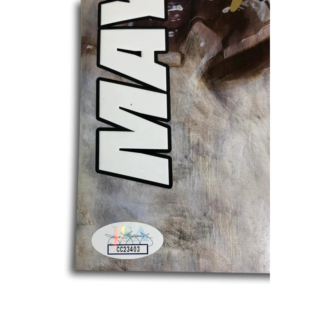 Floyd Mayweather Jr vs Conor McGregor Signed Official Fight Program with JSA COA - Authentic Boxing & MMA Collectible for Fans & Memorabilia Enthusiasts