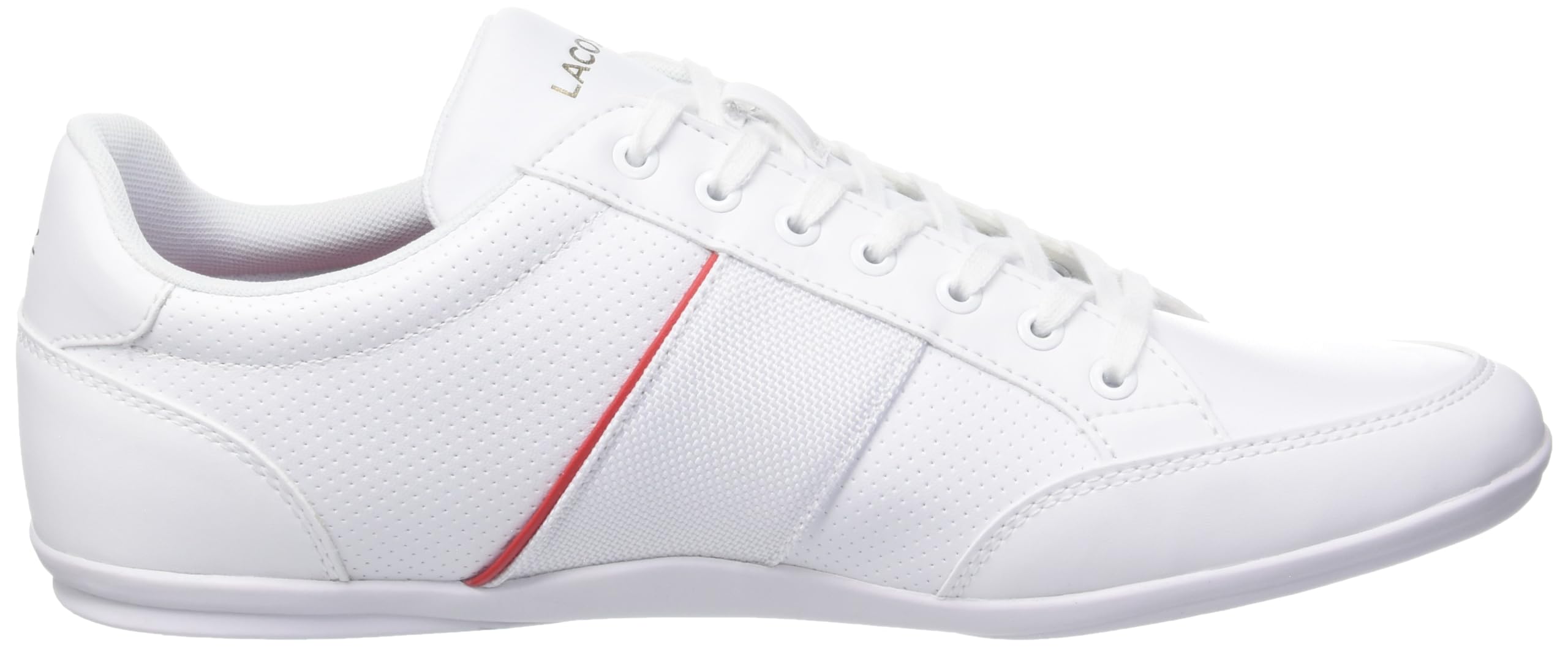 Lacoste Men's Nivolor Sneakers - Classic Casual White Leather Tennis Shoes for Men | Comfortable Walking & Everyday Wear | Gym, Work, Street Style