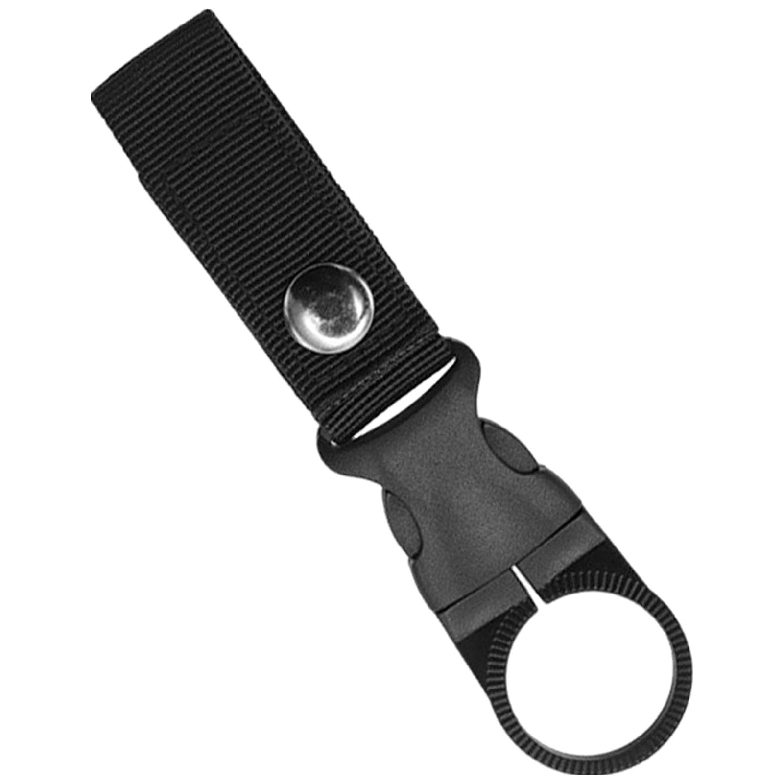 Durable Nylon Bottle Buckle Clip - Adjustable Water Bottle Holder Strap for Hiking, Camping & Outdoor Adventures | Portable Keychain Ring for Gym, Travel & Everyday Use