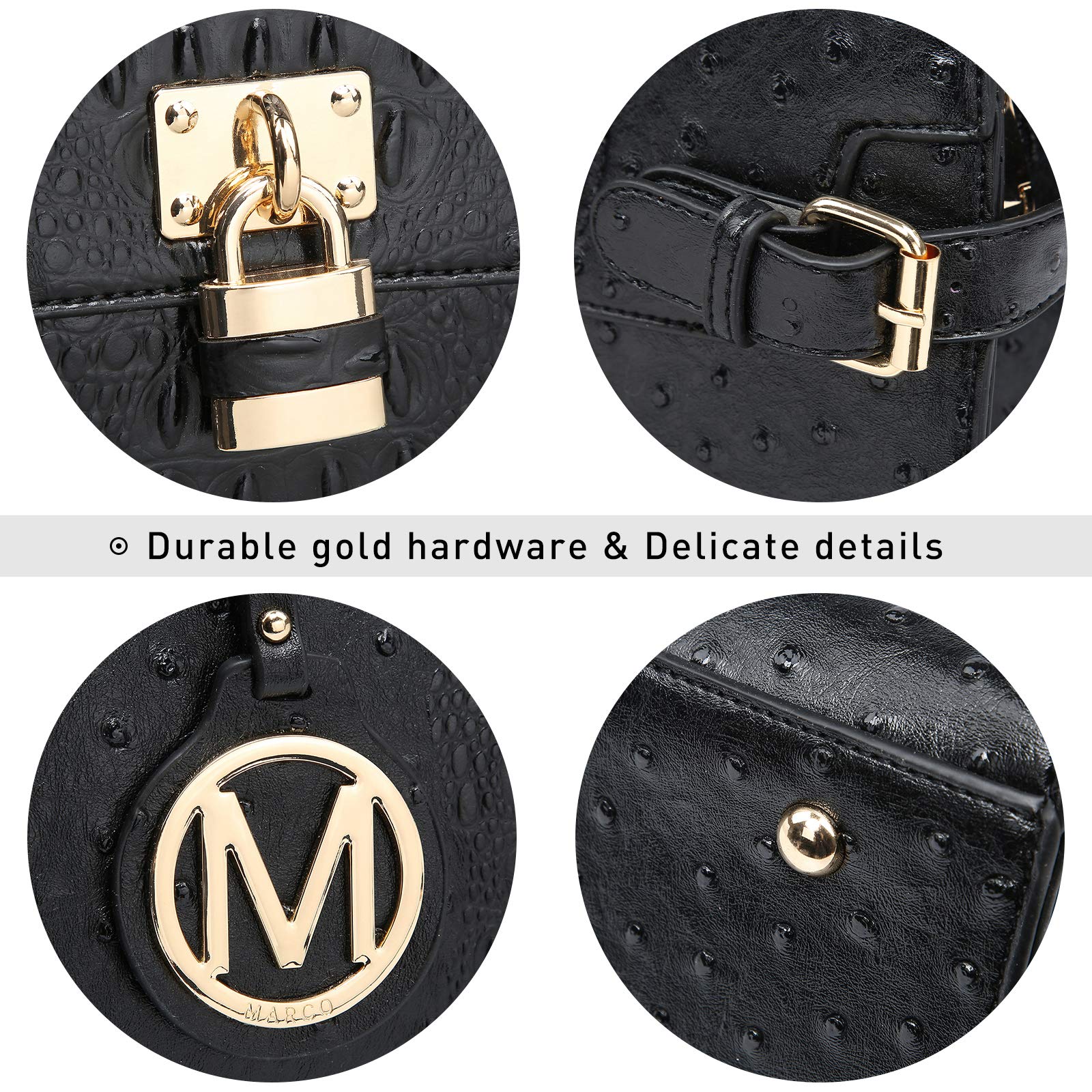 MKP Women's Fashion Satchel Handbag - Stylish Top Handle Tote & Shoulder Bag for Work with Matching Wristlet Wallet - Perfect for Office, Business Meetings & Daily Commute