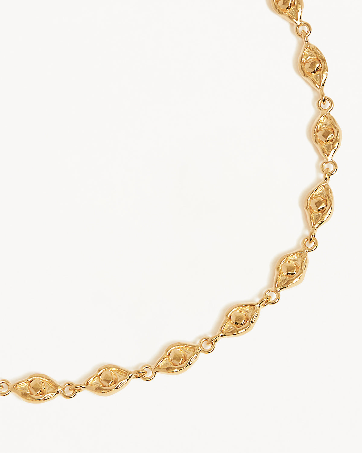 18K Gold Vermeil Lucky Eyes Choker Necklace - Elegant Dainty Evil Eye Protection Jewelry for Women, Perfect for Everyday Wear, Gifts & Special Occasions