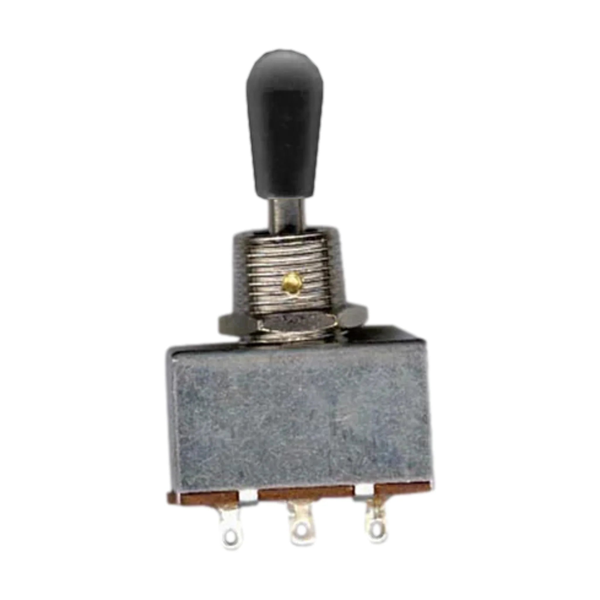 Eagle LPK04 3-Way Toggle Switch - Black | On/Off/On SPDT Electrical Switch for Guitar, Amp & Industrial Equipment