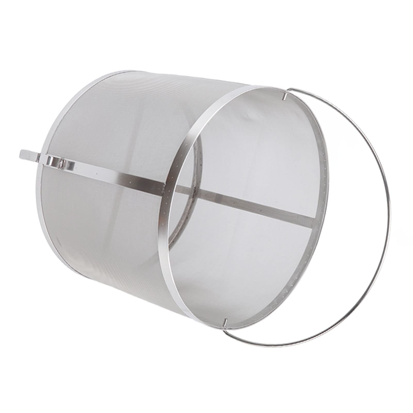 Premium Stainless Steel Hop Strainer with Stand - Fine Mesh Beer Hop Filter for Home Brewing Kettles - Perfect for Craft Beer, IPA, and Homebrew Beer Making