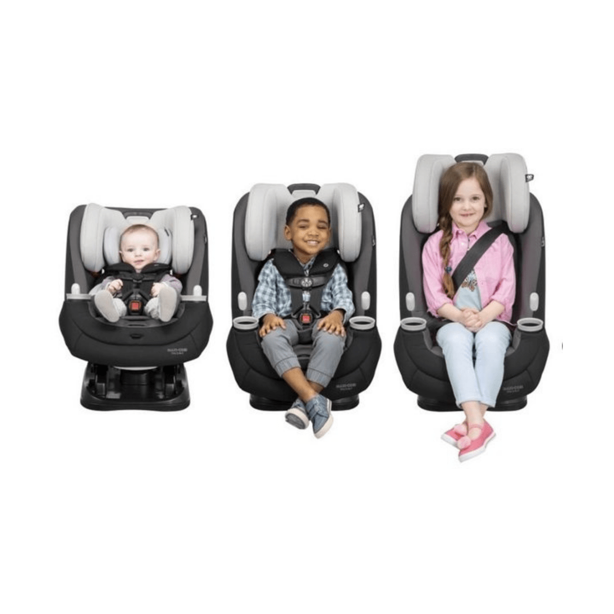 Maxi Cosi Pria All-in-One Convertible Car Seat for Infants & Toddlers | 3-in-1 Rear-Facing, Forward-Facing & Booster | Premium Safety & Comfort | Perfect for Family Travel & Daily Commutes