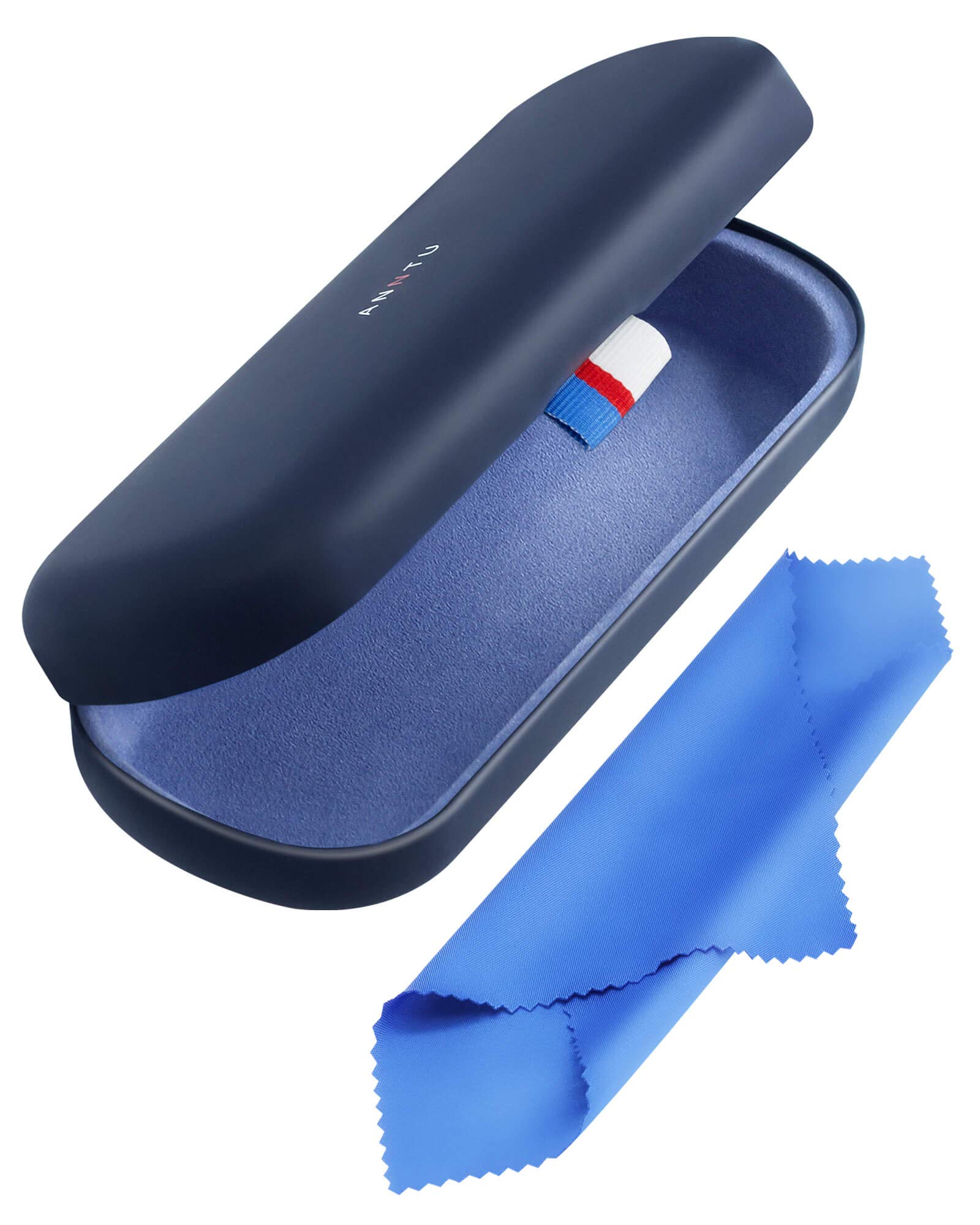 ANNTU Hard Shell Glasses Case for Women, Men, Girls & Kids - Durable Eyeglasses & Sunglasses Holder for Travel, School & Everyday Use