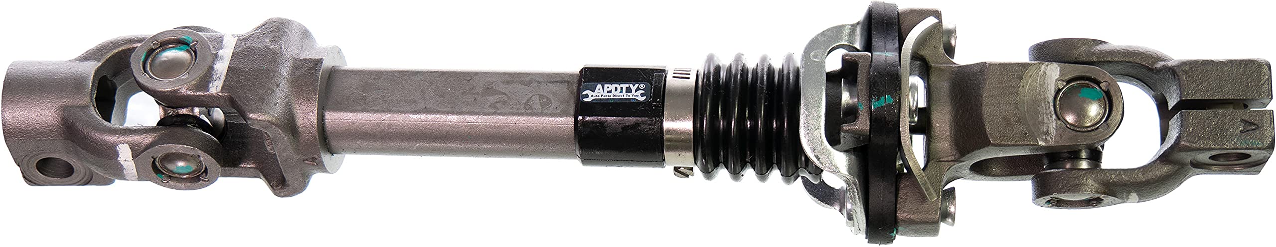 APDTY 536368 Intermediate Steering Shaft Lower - Replacement Steering Column Shaft for Smooth & Safe Driving | Compatible with Multiple Vehicle Models | Ideal for Off-Roading, Daily Commute & Long-Distance Travel