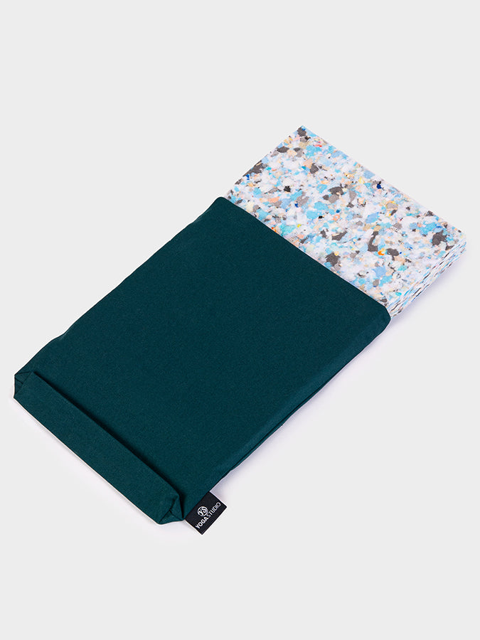Premium Non-Slip Yoga Block Cover for Half Size Foam Blocks - Ideal for Hot Yoga, Pilates & Home Workouts