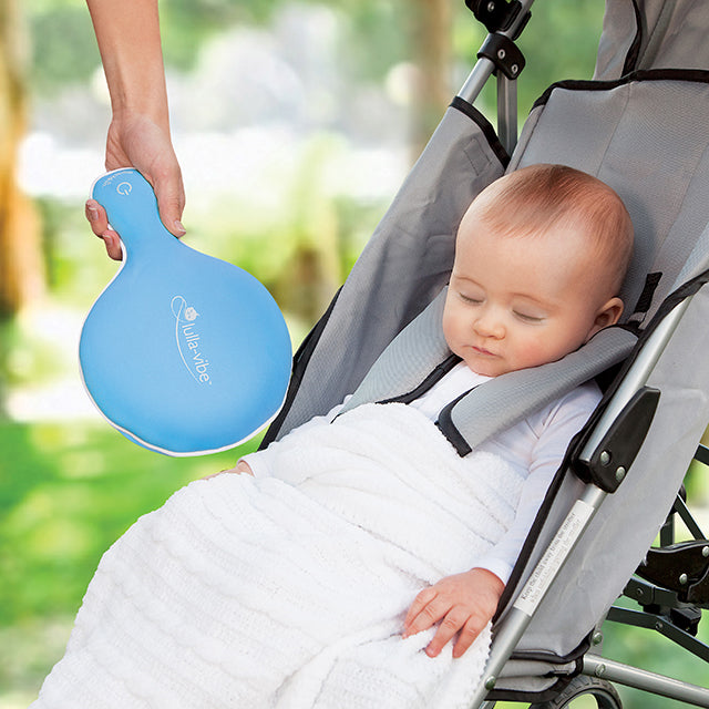 Munchkin LullaVibe Soothing Vibrating Pad for Babies - Helps Calm & Soothe Infant Sleep, Rechargeable Baby Mattress Vibrator for Cribs, Bassinets & Strollers - Perfect for Newborns & Colicky Babies