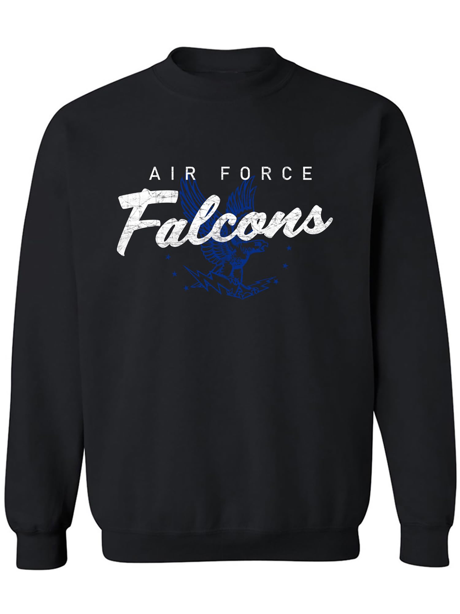ZeroGravitee Air Force Falcons Crewneck Sweatshirt - Men's NCAA College Team Pullover Hoodie | Game Day, Casual Wear & Fan Apparel