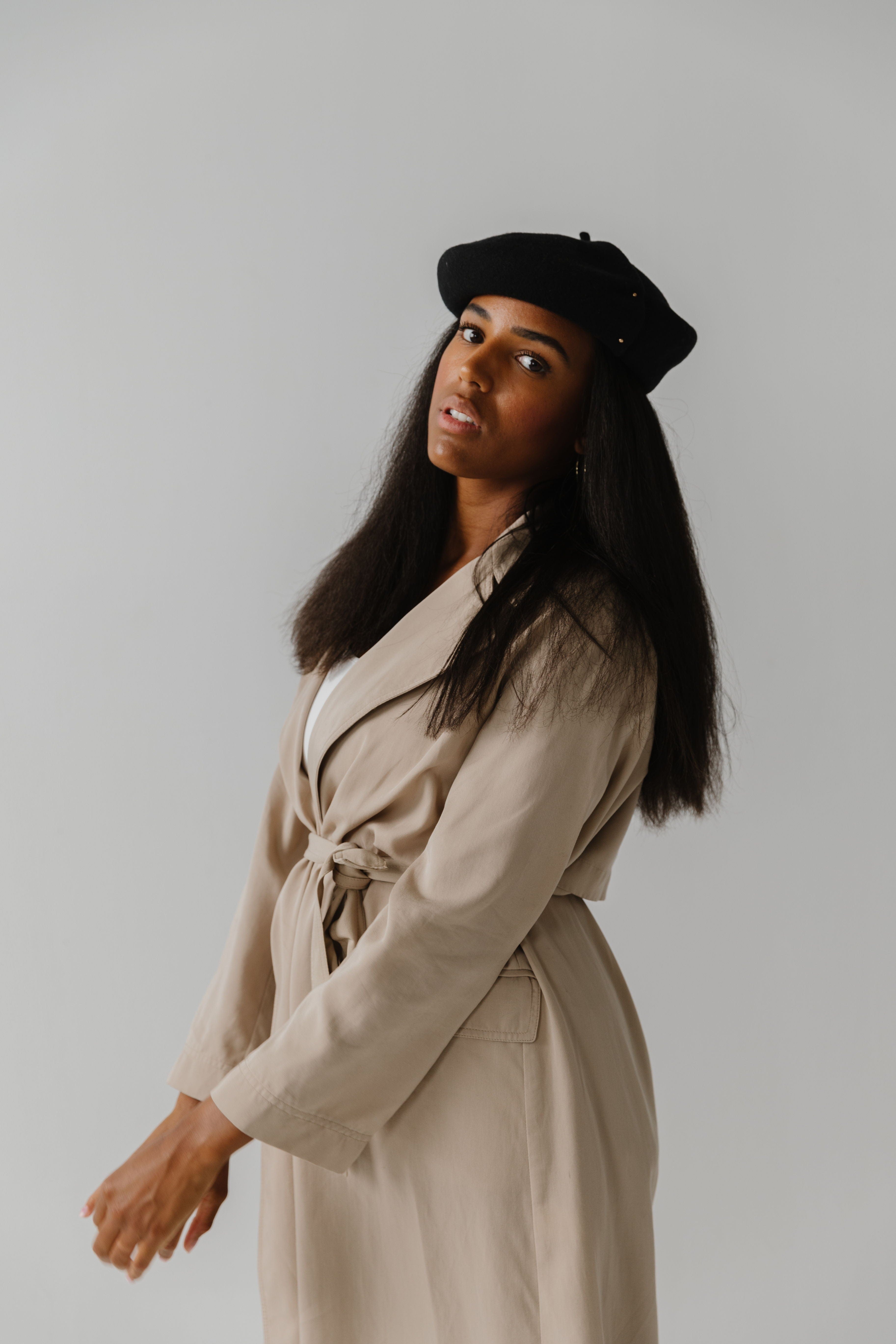 Lola Beret - Stylish Wool Beret Hat for Women | Fashionable French Cloche Cap for Fall & Winter | Perfect for Outfits, Parties, and Travel Accessories