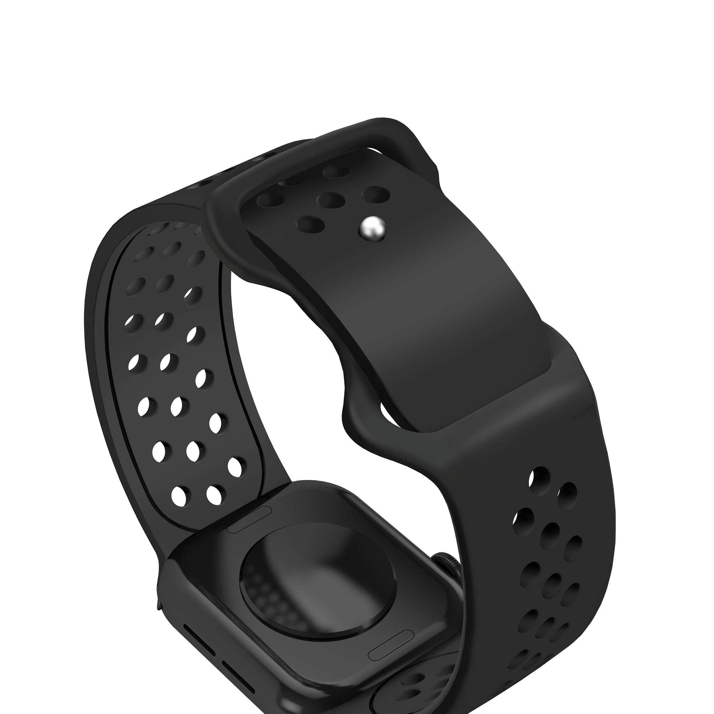 Silicone Sports Bands for Apple Watch Series 3/4/5/6/7/8/9/10/SE (38/40/41/42mm) - Durable, Comfortable & Sweatproof Replacement Watch Straps - Perfect for Running, Gym & Outdoor Activities