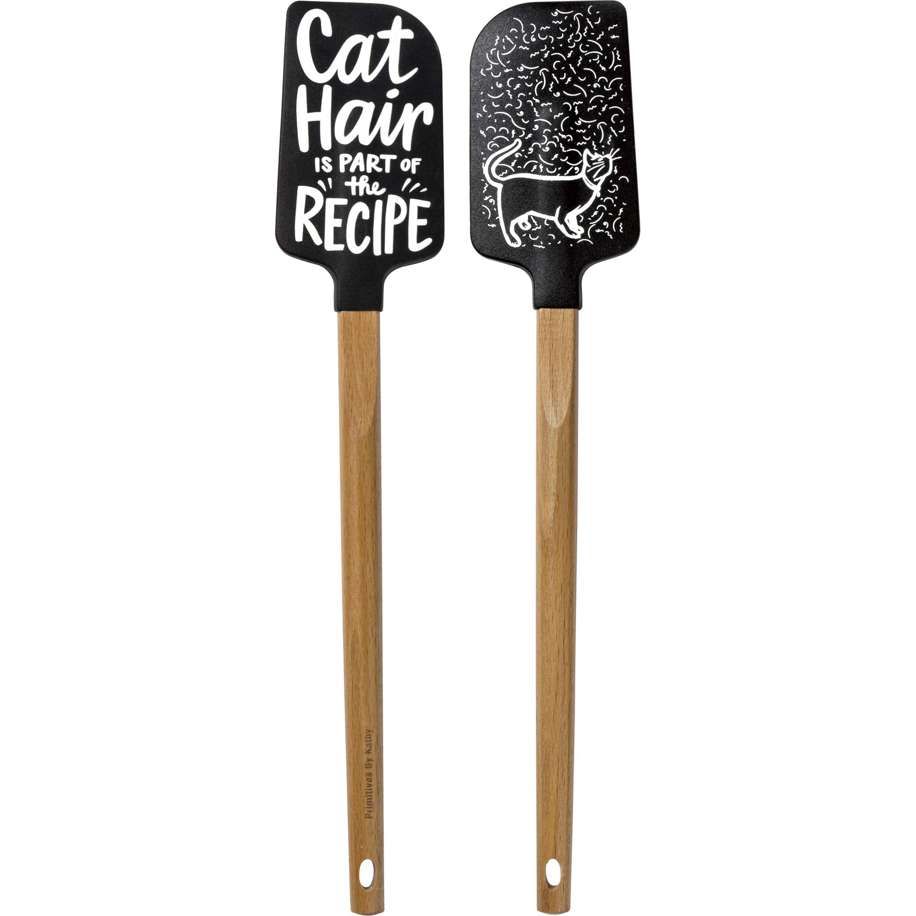 Premium Silicone Spatula for Cooking & Baking - Non-Stick, Heat-Resistant Kitchen Tool - Perfect for Flipping Pancakes, Scrambling Eggs, and Removing Pet Hair from Furniture
