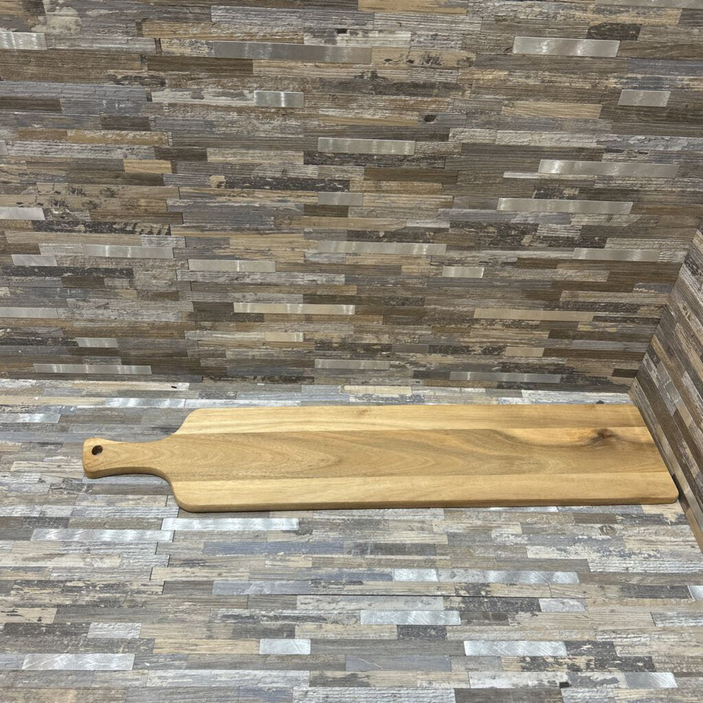 Premium Long Narrow Bamboo Cutting Board - Perfect for Small Kitchens & Gift Giving - Ideal for Slicing Bread, Cheese & Charcuterie Boards