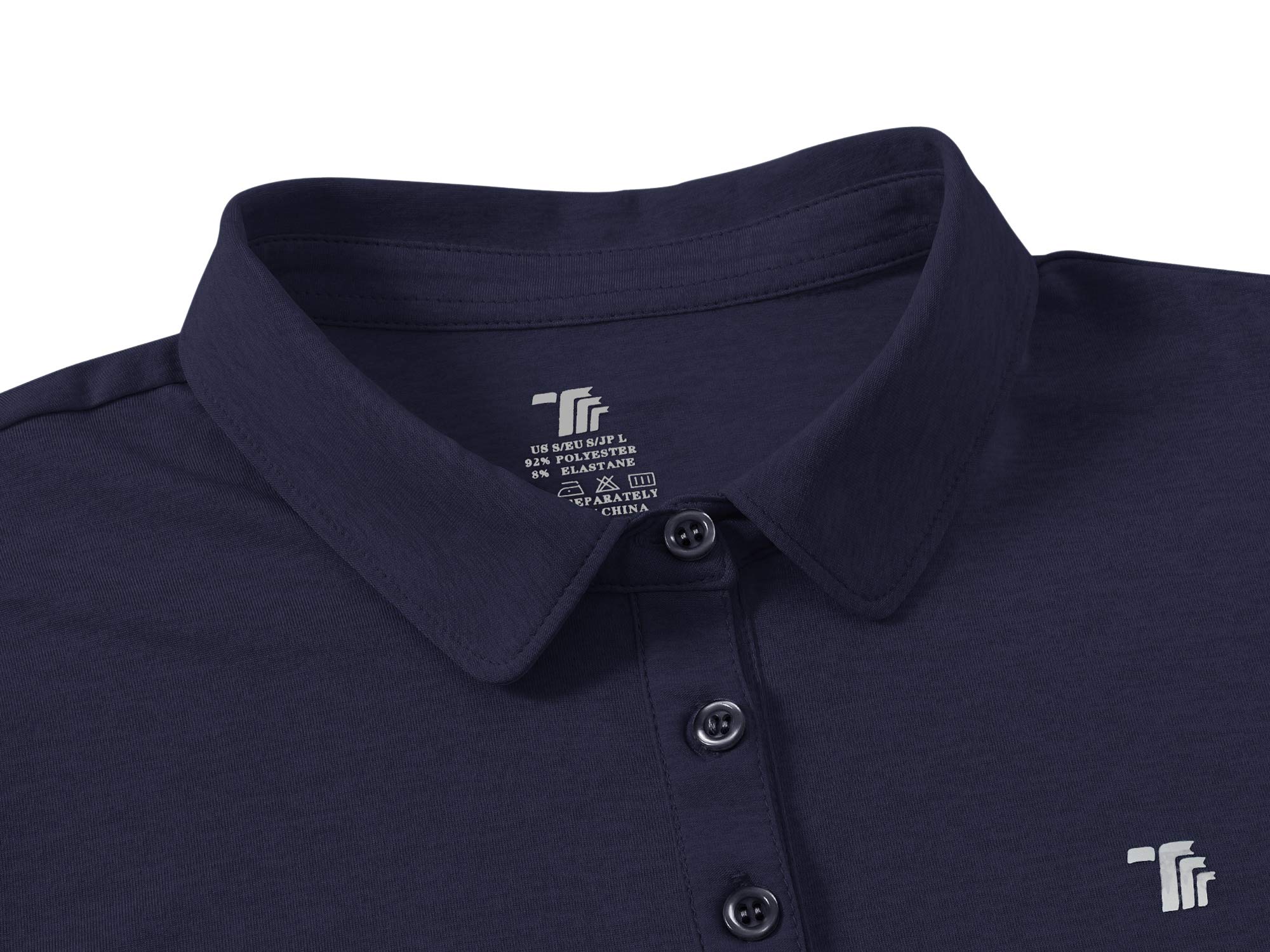 Women's Moisture Wicking Golf Polo Shirts - Breathable Short Sleeve Ladies Golf Tops for Summer - Perfect for Golf Courses, Country Clubs & Outdoor Activities