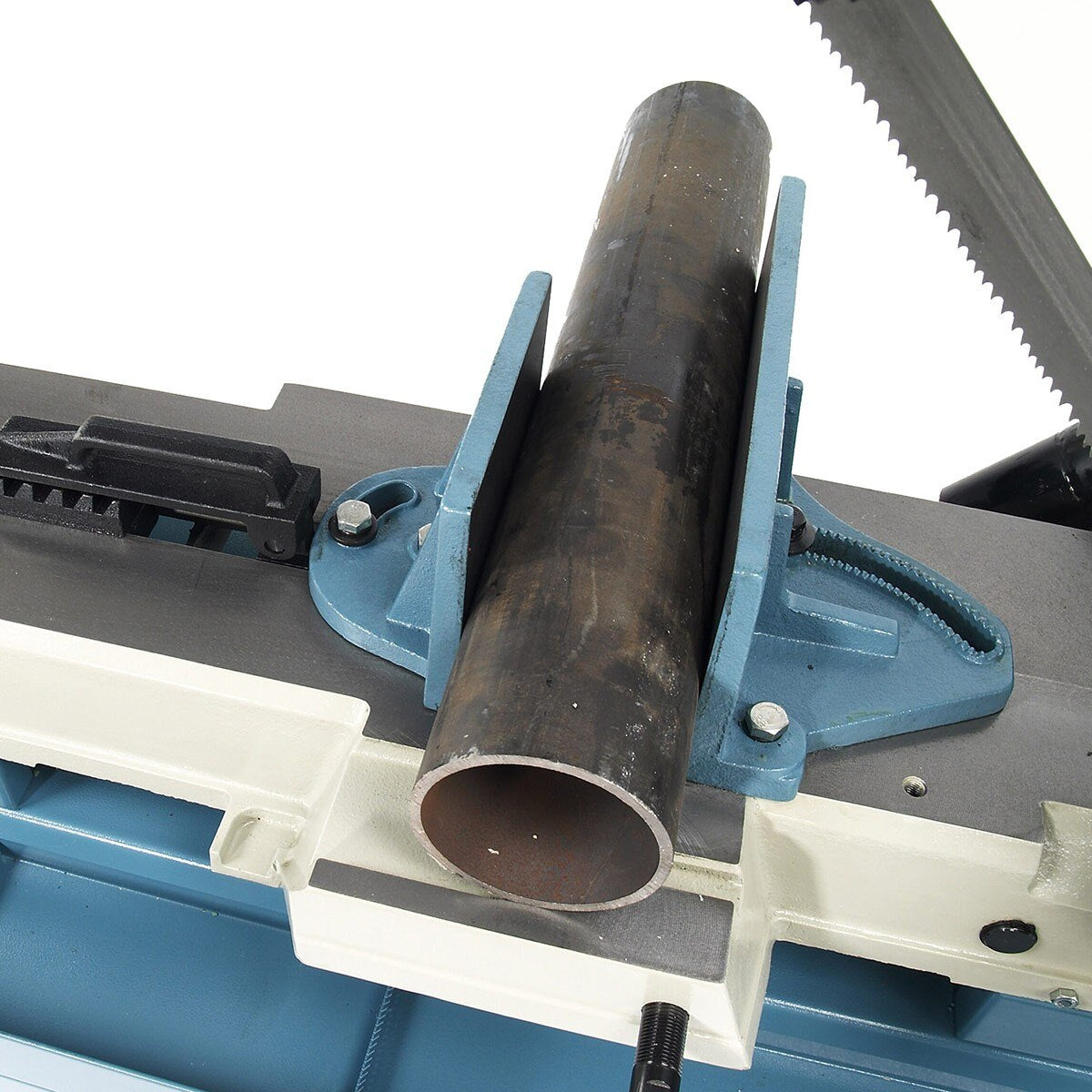 Baileigh Industrial BA9 1001492 BS-300M Horizontal Metal Cutting Band Saw - Perfect for Metal Fabrication, Pipe Cutting, and Workshop Projects
