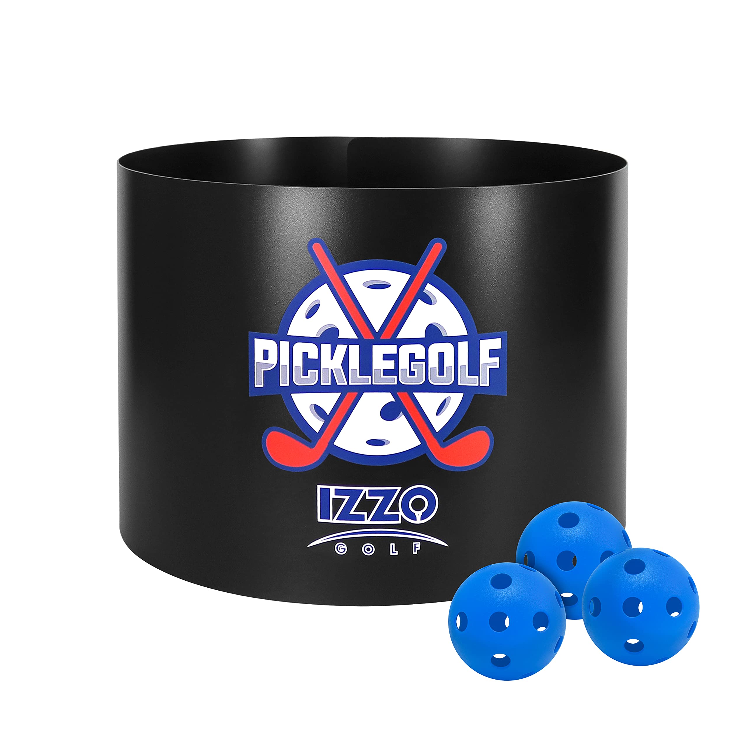 IZZO Golf Pickle Chipping Game - Golf Training Aid for Backyard & Practice - Improve Short Game Skills | Perfect for Outdoor Fun & Golf Drills